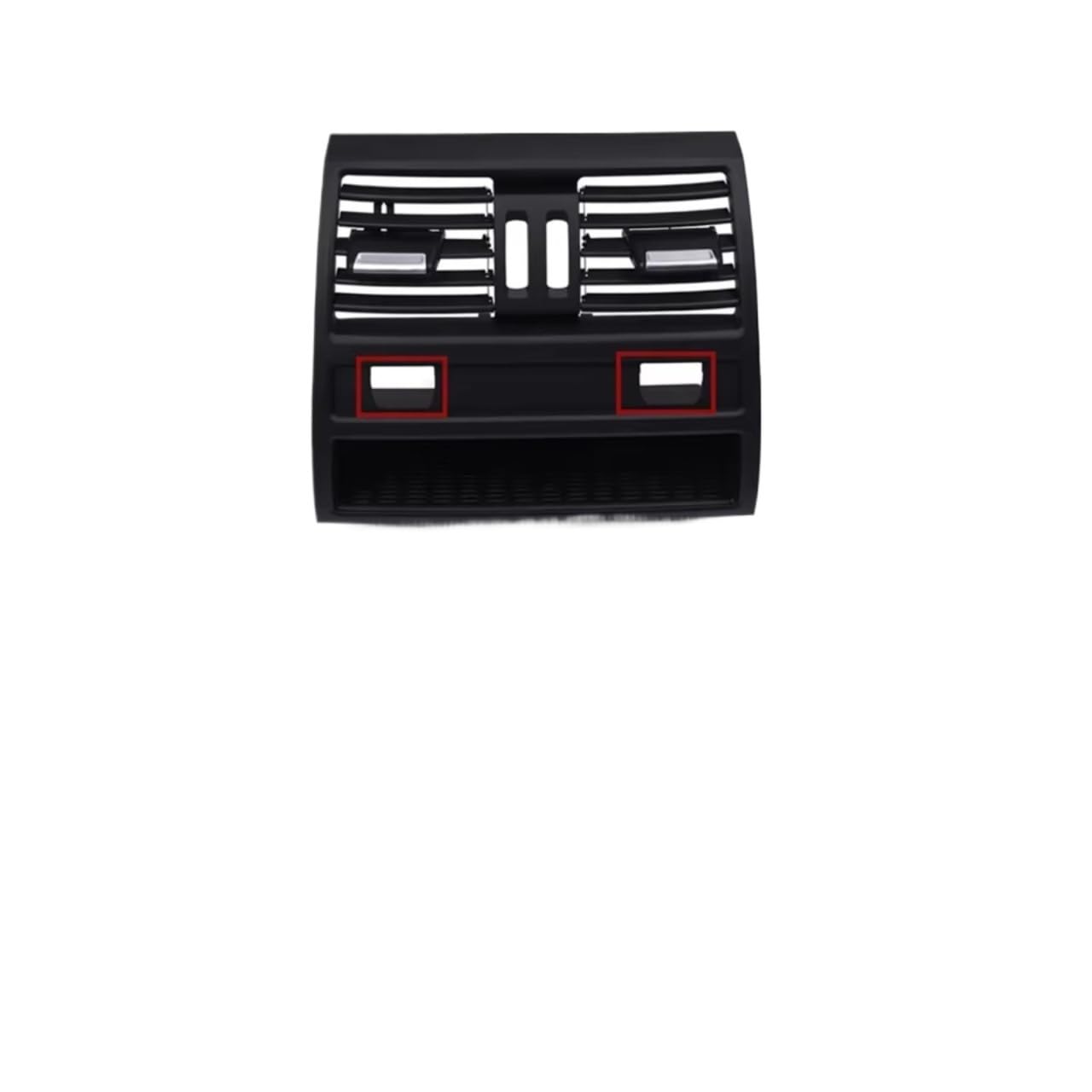 NOVEMS Klimaanlage Lüftungsdüse Für 5 Series F10 F11 F18 520i 523i 525i 528i 535i Dash Konsole AC Klimaanlage Vent Grille Outlet Grid Lüftungsgitter Autos(Rear B No Chrome) von NOVEMS
