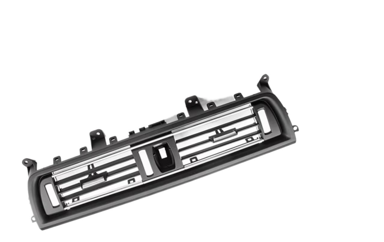 NOVEMS Klimaanlage Lüftungsdüse Für 5 Series F10 F18 520i Vordere Reihe Wind Links Mitte Rechts Chromplatte ABS Auto Klimaanlage Vent Grill Outlet Panel Lüftungsgitter Autos(LHD-FrontCenter) von NOVEMS