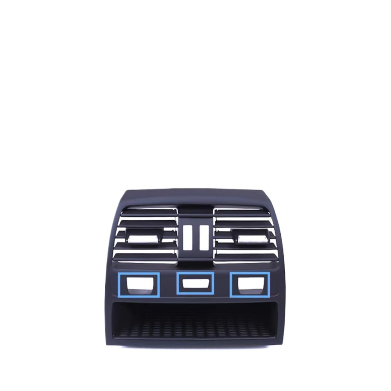 NOVEMS Klimaanlage Lüftungsdüse Für 7 Series F01 F02 730 735 LHD Vorne Zentral Links Rechts Hinten Frische Klimaanlage AC Vent Grille Outlet Panel Trim Lüftungsgitter Autos(Rear-There Holes) von NOVEMS