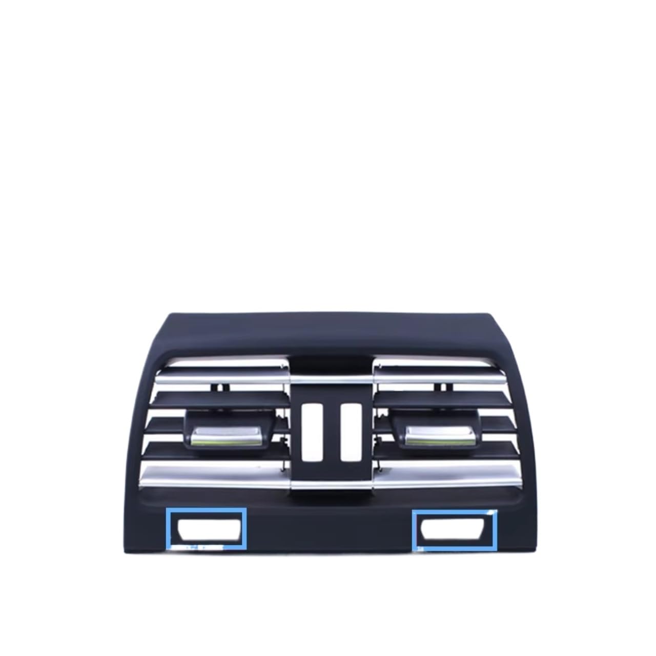 NOVEMS Klimaanlage Lüftungsdüse Für 7 Series F01 F02 730 735 LHD Vorne Zentral Links Rechts Hinten Frische Klimaanlage AC Vent Grille Outlet Panel Trim Lüftungsgitter Autos(Rear-Two Holes) von NOVEMS