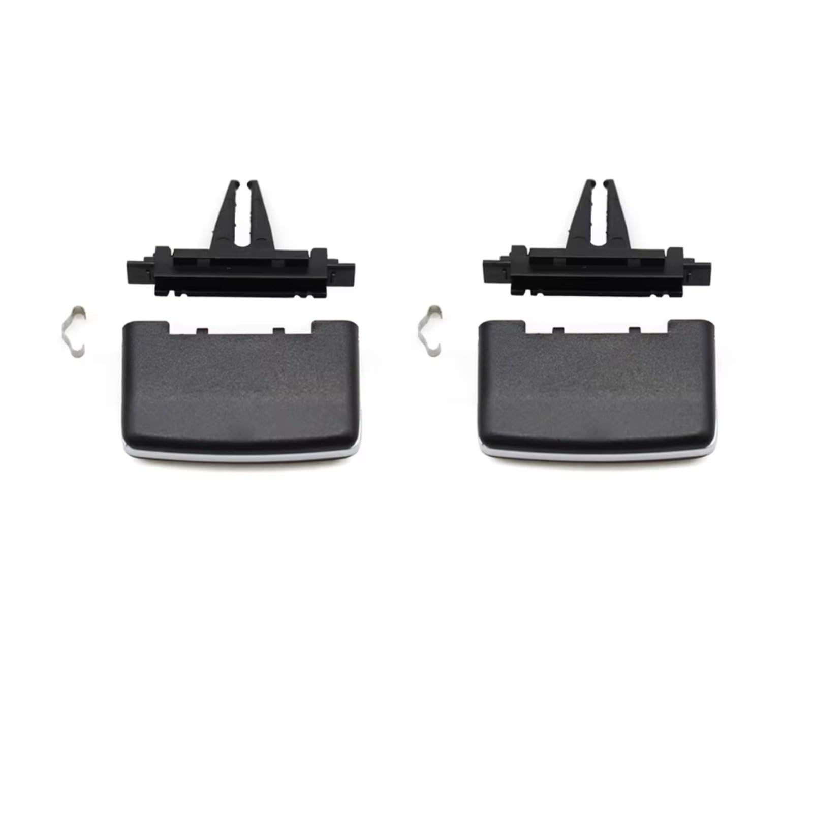 NOVEMS Klimaanlage Lüftungsdüse Für Benz C-Klasse C200 C220 C230 C260 C300 C350 2007–2011 LHD RHD W204 Klimaanlage AC Vent Grille Outlet Cover Panel Lüftungsgitter Autos(Front Grille Clips) von NOVEMS