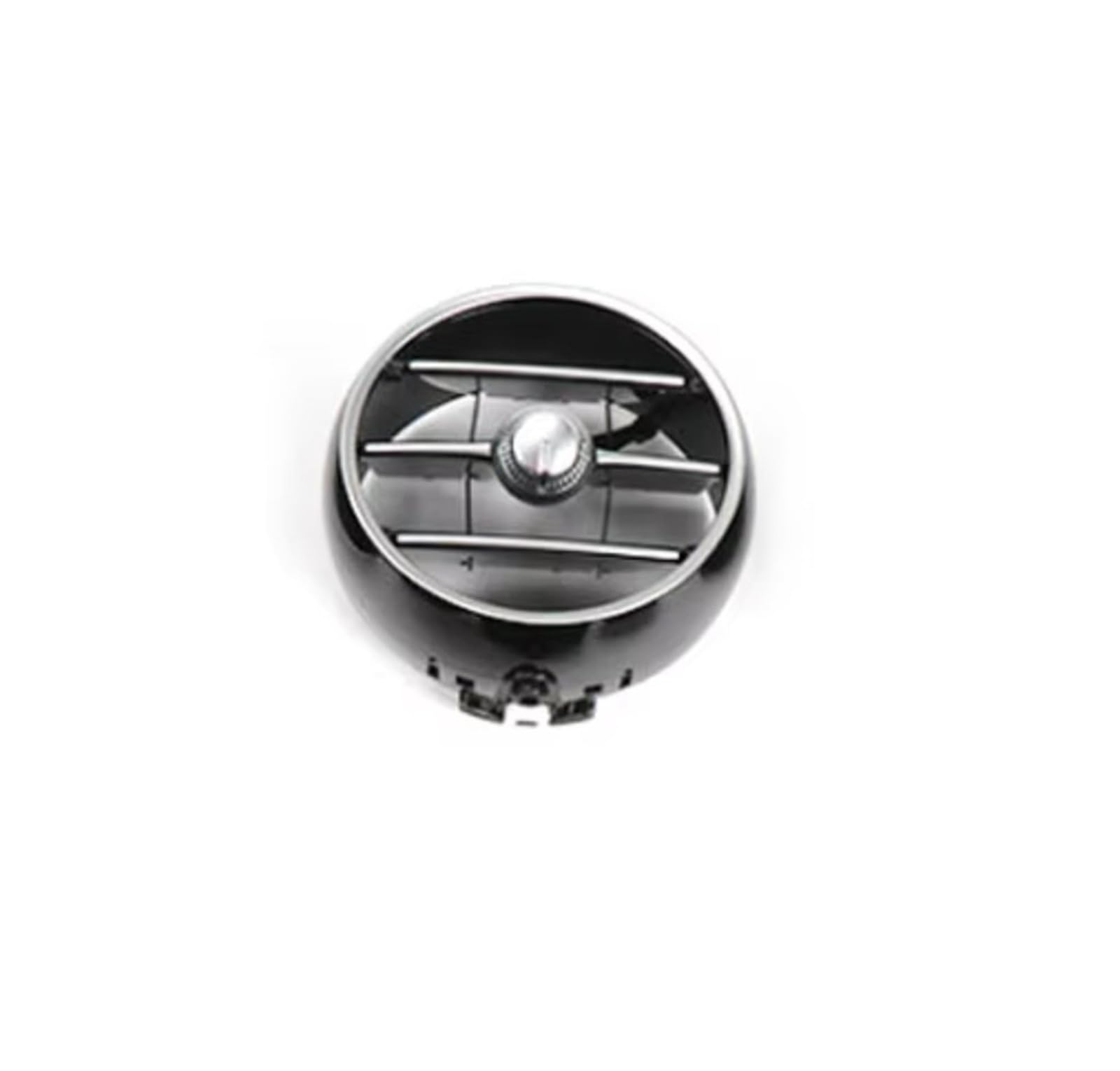 NOVEMS Klimaanlage Lüftungsdüse Für Benz C-klasse W205 Für GLC W253 Klimaanlage Air Outlet Panel Air Outlet Grille 2015-2021 Lüftungsgitter Autos(Silver Black Middle) von NOVEMS