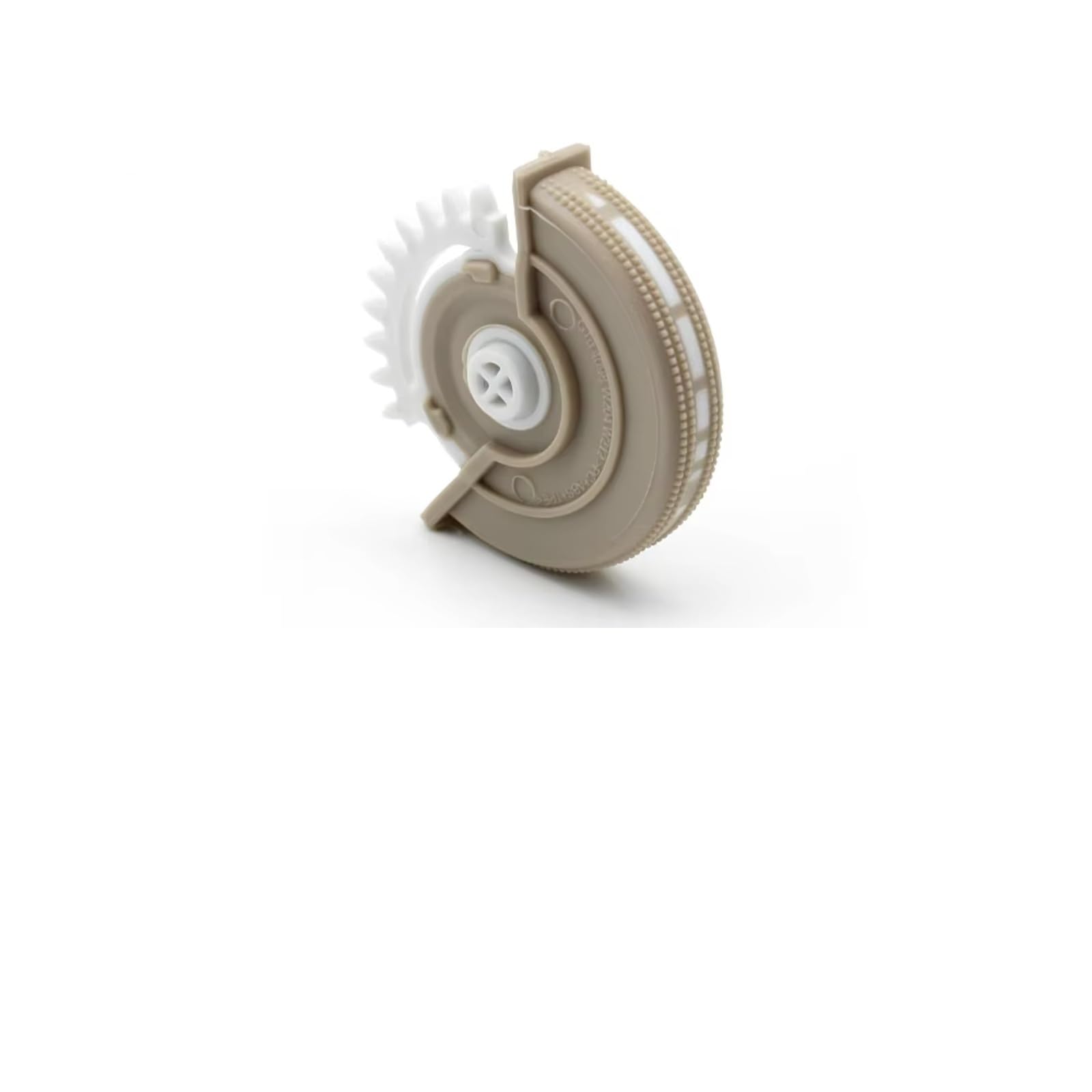 NOVEMS Klimaanlage Lüftungsdüse Für Benz CE Für GLK-Klasse W204 W212 W207 X204 Auto-Hinterklimaanlage Entlüftungsbasis Roller AC Vent Rolling Wheel Lüftungsgitter Autos(Rear Light Beige) von NOVEMS