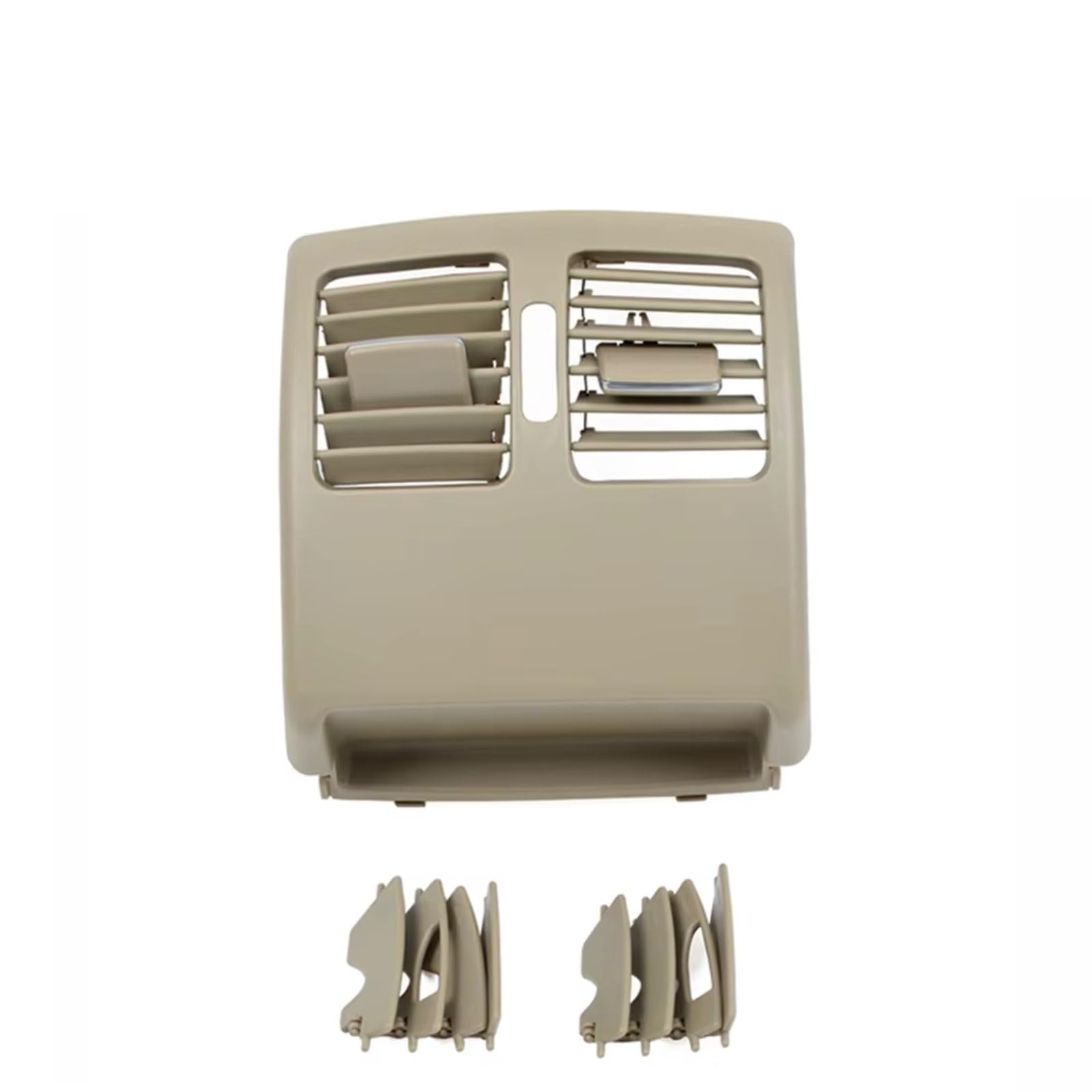 NOVEMS Klimaanlage Lüftungsdüse Für Benz CE-Klasse Coupé W204 W207 C180 C200 C220 C260 C300 2007-2013 Hinten Klimaanlage AC Vent Grille Outlet Lüftungsgitter Autos(Standard Beige) von NOVEMS