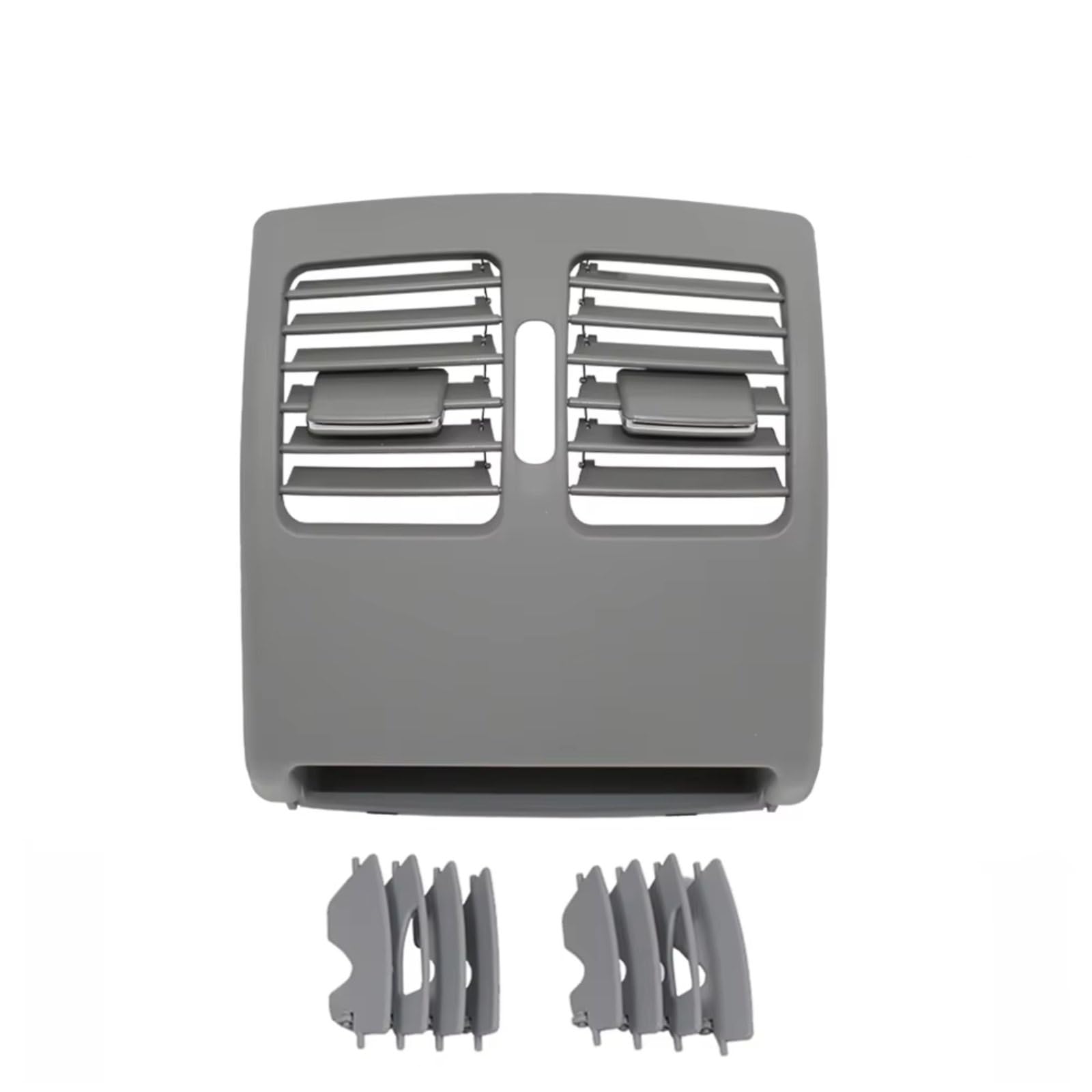 NOVEMS Klimaanlage Lüftungsdüse Für Benz CE-Klasse Coupé W204 W207 C180 C200 C220 C260 C300 2007-2013 Hinten Klimaanlage AC Vent Grille Outlet Lüftungsgitter Autos(Standard Dark Gray) von NOVEMS
