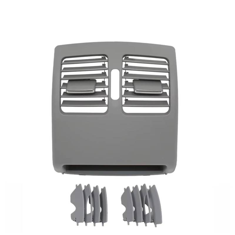 NOVEMS Klimaanlage Lüftungsdüse Für Benz CE-Klasse Coupé W204 W207 C180 C200 C220 C260 C300 2007-2013 Hinten Klimaanlage AC Vent Grille Outlet Lüftungsgitter Autos(Standard Dark Gray) von NOVEMS