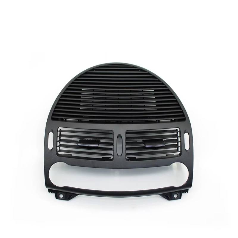 NOVEMS Klimaanlage Lüftungsdüse Für Benz E-Klasse 2003–2008 21183000547241 W211 Auto Vorne Zentrale AC Vent Grille Outlet Panel Lautsprecher Abdeckung Lüftungsgitter Autos(Black-Central) von NOVEMS