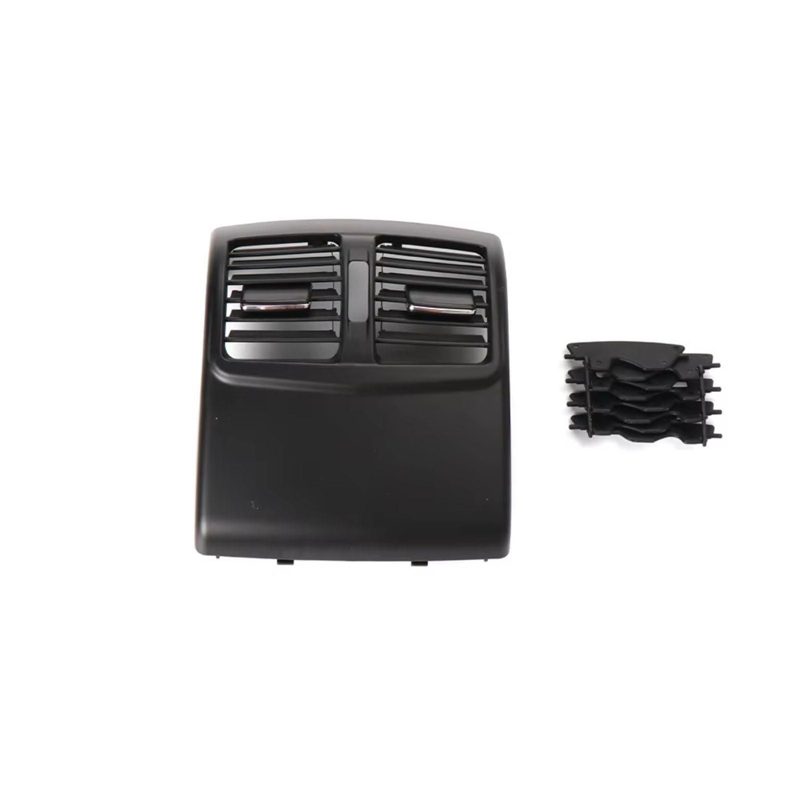 NOVEMS Klimaanlage Lüftungsdüse Für Benz E-Klasse W212 21283009549116 Auto-Innenraum Hinten AC Klimaanlage Vent Outlet Grille Lüftungsgitter Autos(A Black) von NOVEMS