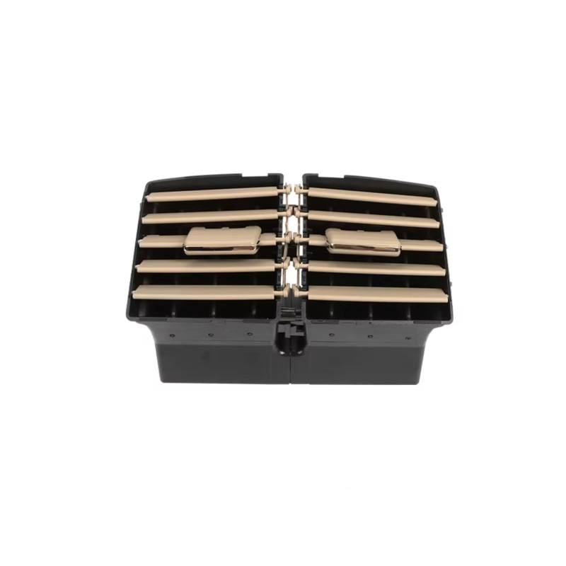 NOVEMS Klimaanlage Lüftungsdüse Für Benz W164 ML GL 300 350 450 500 1648300454 Auto-Innenraum-Klimaanlage Hinten Ac Vent Grille Outlet Montage Lüftungsgitter Autos(Beige) von NOVEMS