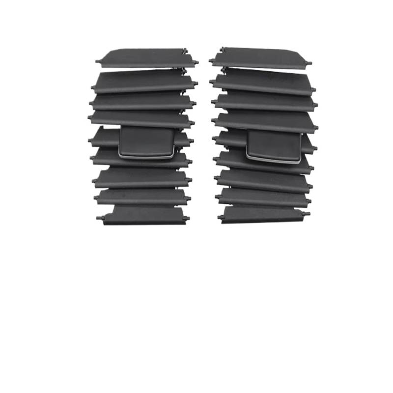 NOVEMS Klimaanlage Lüftungsdüse Für Benz W166 W292 ML350 Für GL450 Für GLE Für GLS Auto Vorne Mitte AC Klimaanlage Vent Outlet Grille Slide Clip Reparatur Kit Lüftungsgitter Autos(New L and R) von NOVEMS