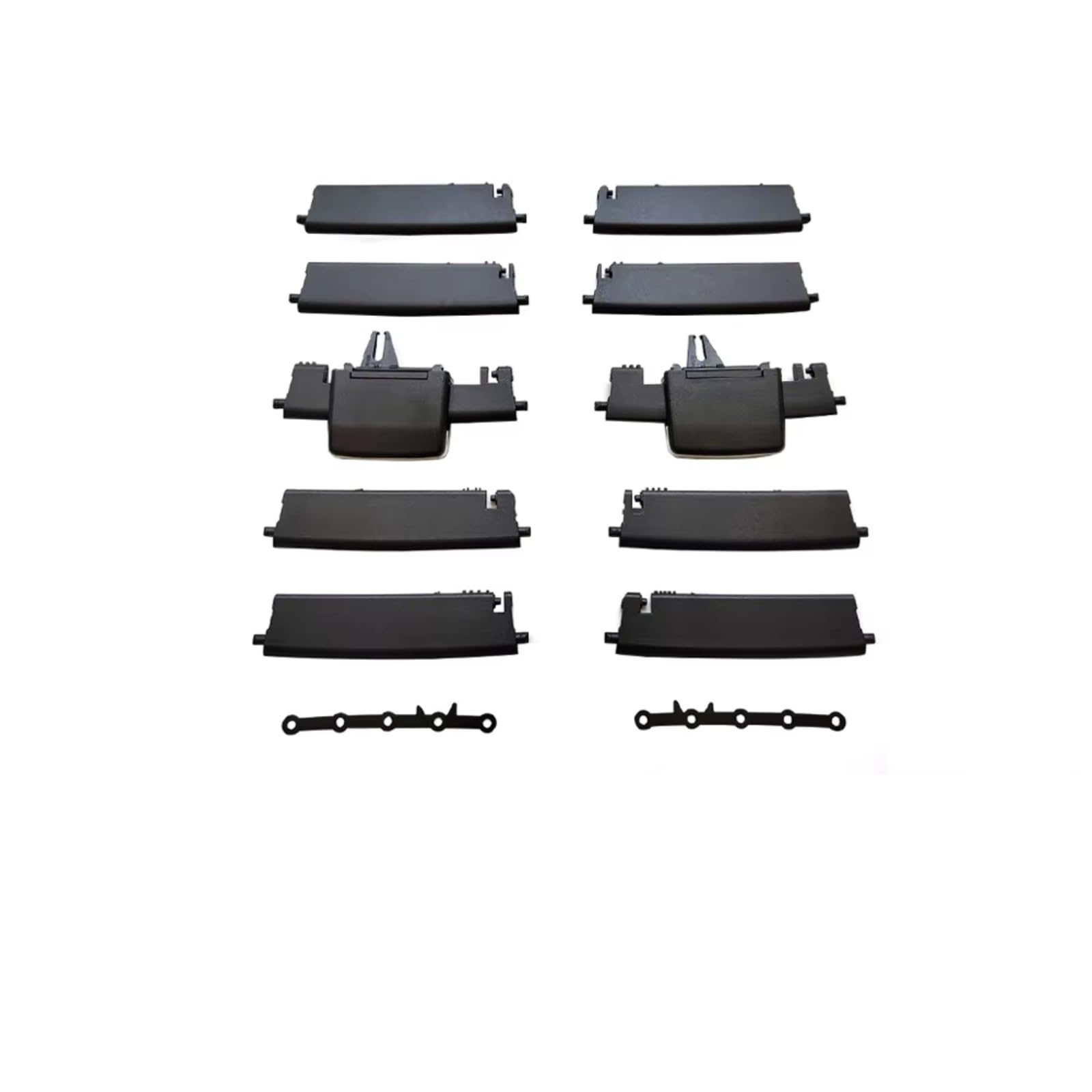 NOVEMS Klimaanlage Lüftungsdüse Für Benz W166 W292 ML350 GL450 M ML Für GLE Für GLS 2/4-teiliges Auto-Reparaturset Für AC-Entlüftungsauslassgitter Lüftungsgitter Autos(Rear Repair Kit) von NOVEMS