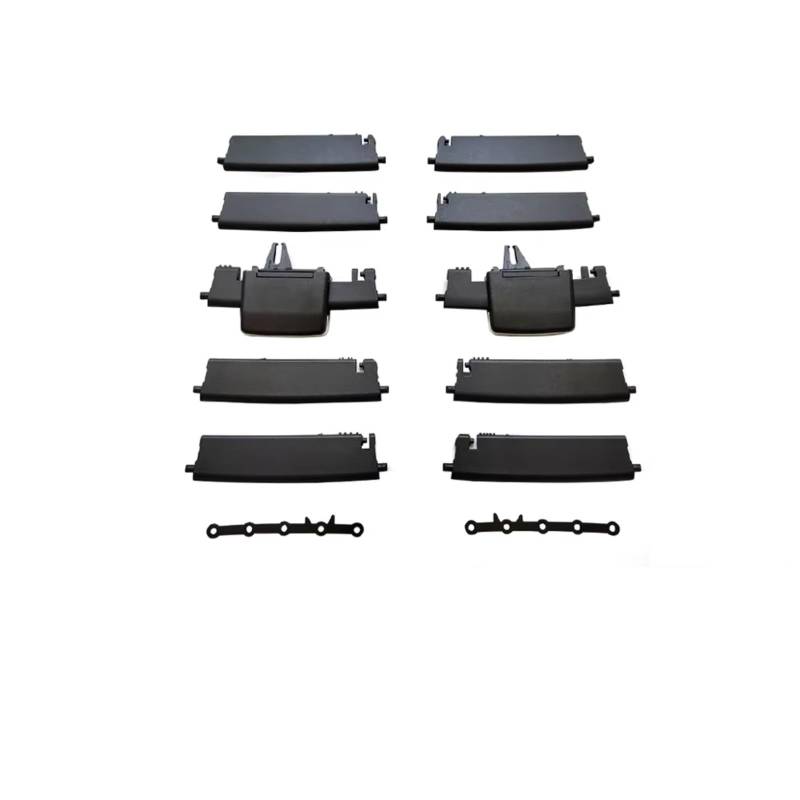 NOVEMS Klimaanlage Lüftungsdüse Für Benz W166 W292 ML350 GL450 M ML Für GLE Für GLS 2/4-teiliges Auto-Reparaturset Für AC-Entlüftungsauslassgitter Lüftungsgitter Autos(Rear Repair Kit) von NOVEMS