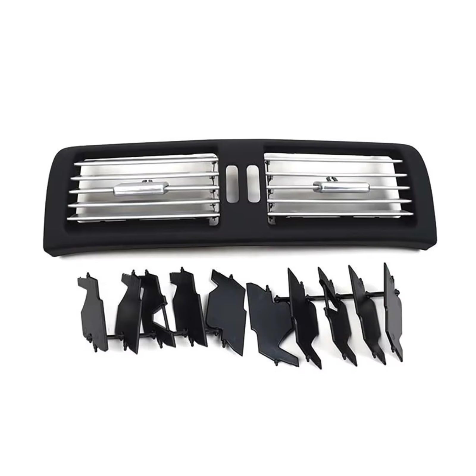 NOVEMS Klimaanlage Lüftungsdüse Für Benz W251 R300 R320 R350 R400 R500 2009-2018 Klimaanlage Vent Grille AC Wind Outlet Panel Abdeckung Lüftungsgitter Autos(Middle Black) von NOVEMS