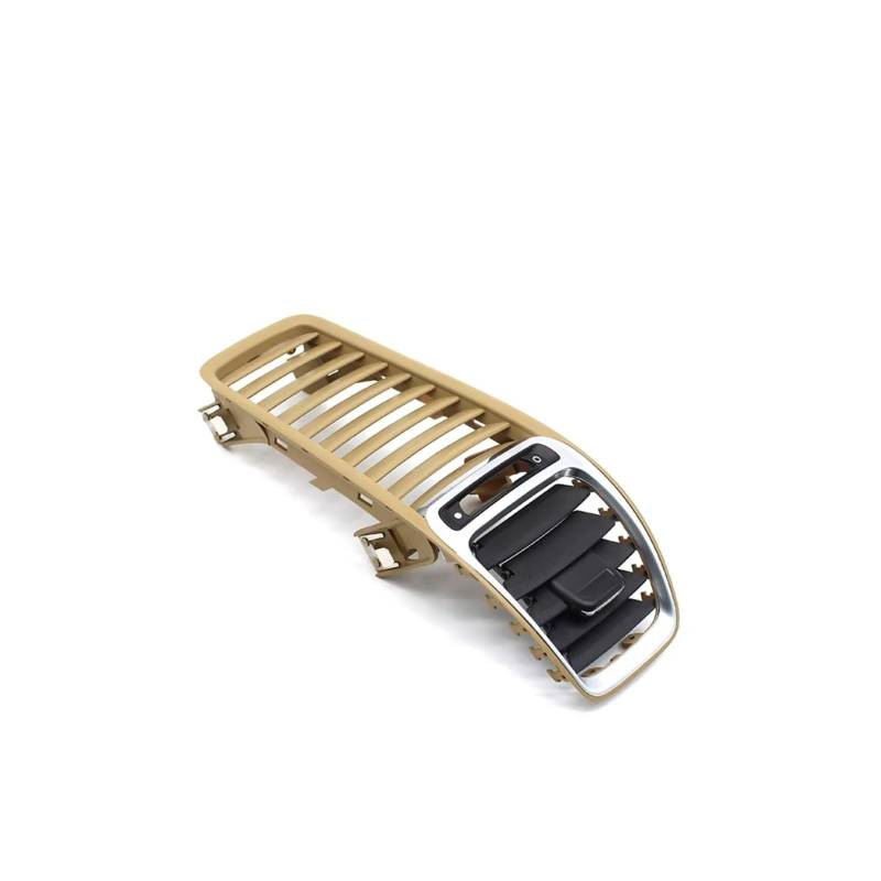 NOVEMS Klimaanlage Lüftungsdüse Für Boxster Für Cayman 981 2012-2016 98155213104 Auto Front Dashboard Klimaanlage AC Vent Grille Outlet Panel Abdeckung Lüftungsgitter Autos(Beige) von NOVEMS
