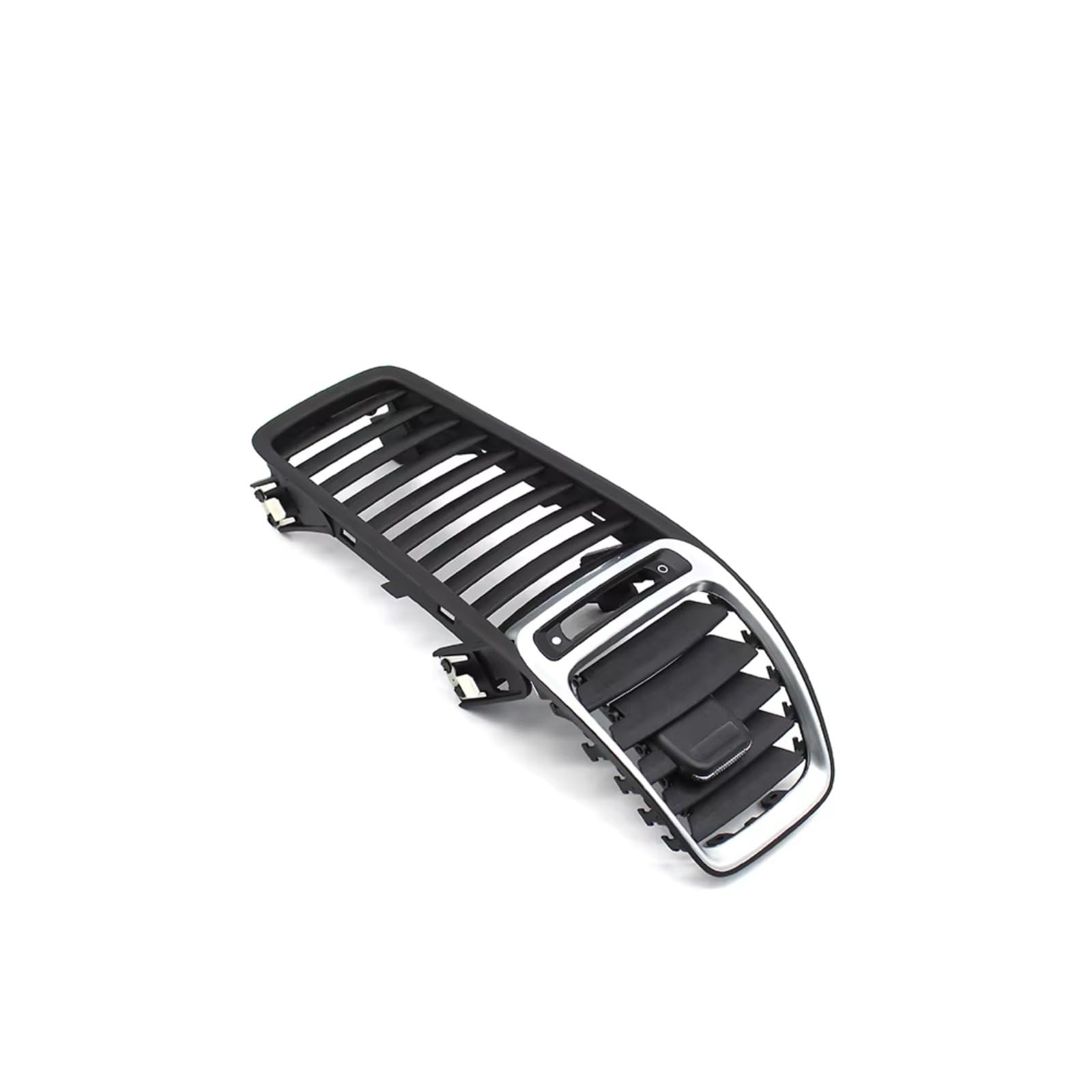 NOVEMS Klimaanlage Lüftungsdüse Für Boxster Für Cayman 981 2012-2016 98155213104 Auto Front Dashboard Klimaanlage AC Vent Grille Outlet Panel Abdeckung Lüftungsgitter Autos(Schwarz) von NOVEMS