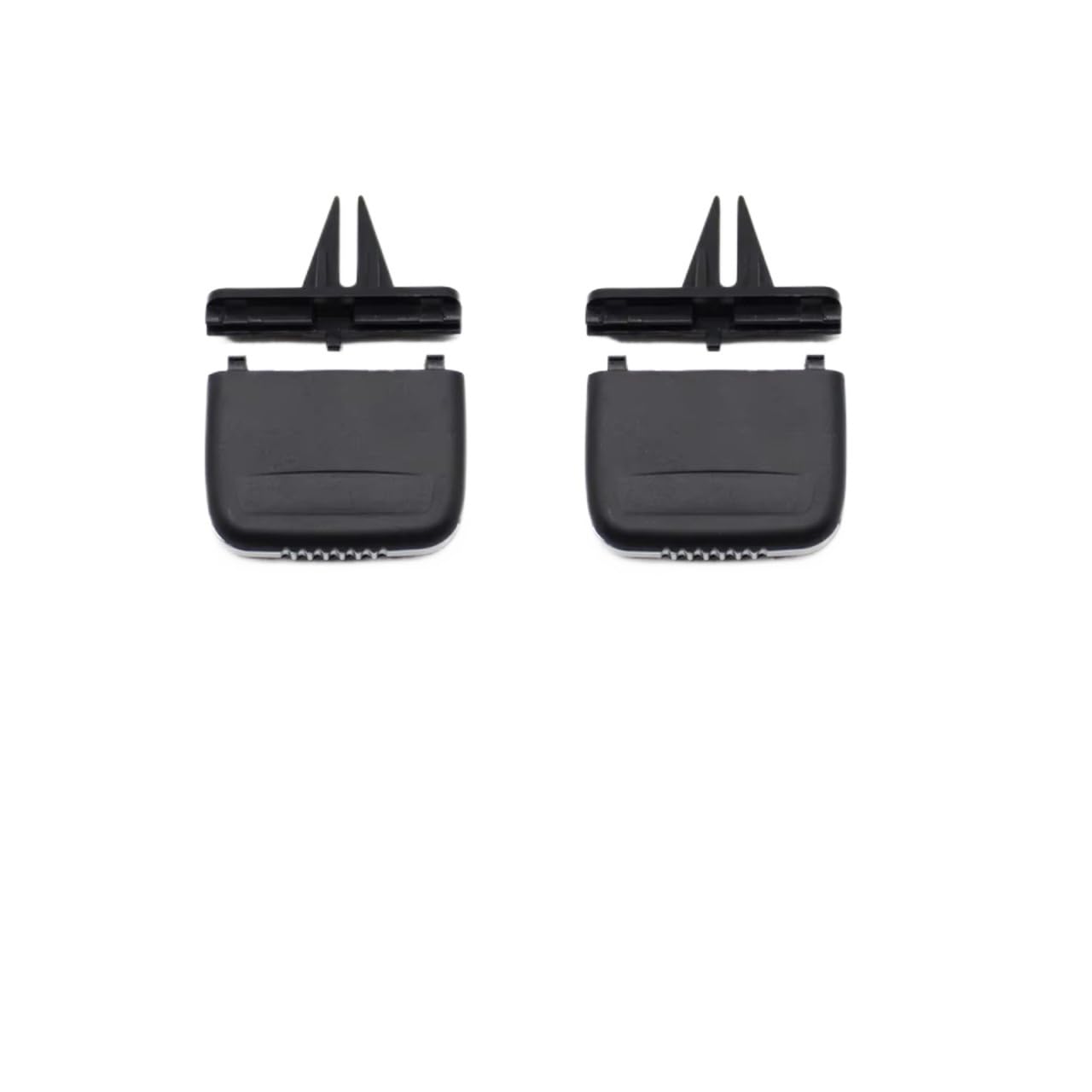 NOVEMS Klimaanlage Lüftungsdüse Für Boxster Für Cayman 987 2006-2012 987552131 Innen Auto Front Dashboard AC Conditioner Air Vent Grille Outlet Panel Lüftungsgitter Autos(1 Pair Silder Clips) von NOVEMS