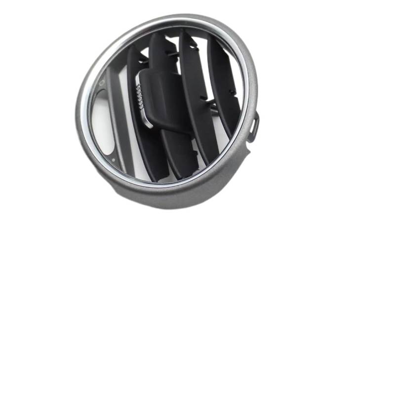 NOVEMS Klimaanlage Lüftungsdüse Für Boxster Für Cayman 987 2006-2012 987552131 Innen Auto Front Dashboard AC Conditioner Air Vent Grille Outlet Panel Lüftungsgitter Autos(Gray Chrome) von NOVEMS