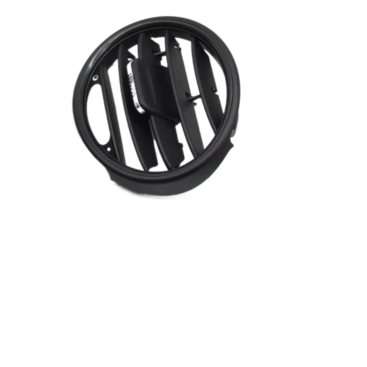 NOVEMS Klimaanlage Lüftungsdüse Für Boxster Für Cayman 987 2006-2012 987552131 Innen Auto Front Dashboard AC Conditioner Air Vent Grille Outlet Panel Lüftungsgitter Autos(Plain Black) von NOVEMS