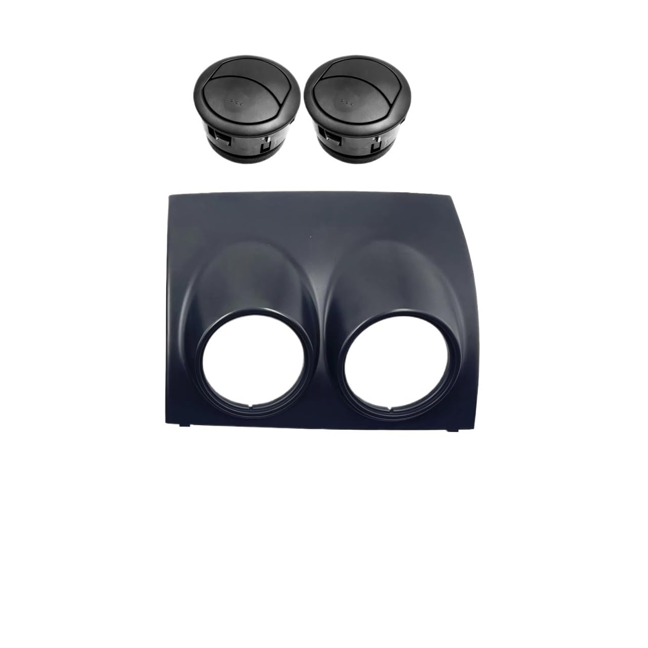 NOVEMS Klimaanlage Lüftungsdüse Für Chevrolet Für Chevy Für Sail Für LOVA 2009-2014 Klimaanlage Outlet Auto Air Outlet Air Vent Trim Panel Air Vent Lüftungsgitter Autos(Black 3) von NOVEMS