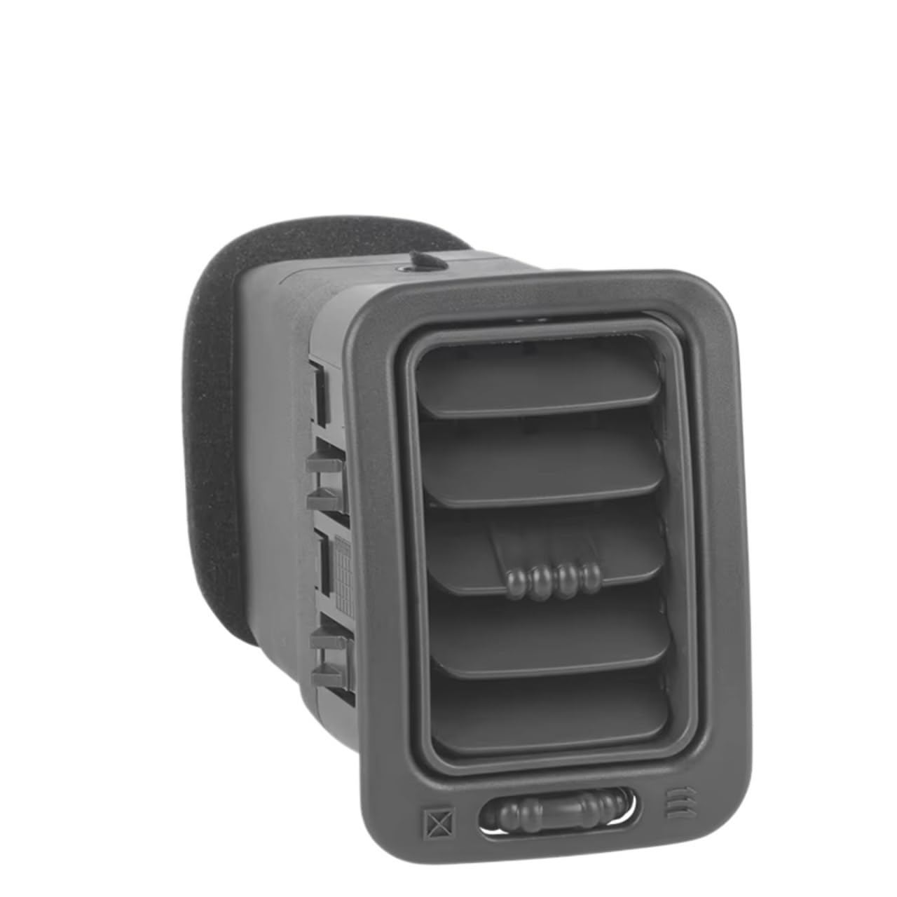 NOVEMS Klimaanlage Lüftungsdüse Für Chevrolet Für Silverado Für Sierra 1500 2000-2006 Vorne Rechts Passagier Seite Dashboard A/C Air Vent Outlet Air Vents Lüftungsgitter Autos(1x Dark Gray) von NOVEMS