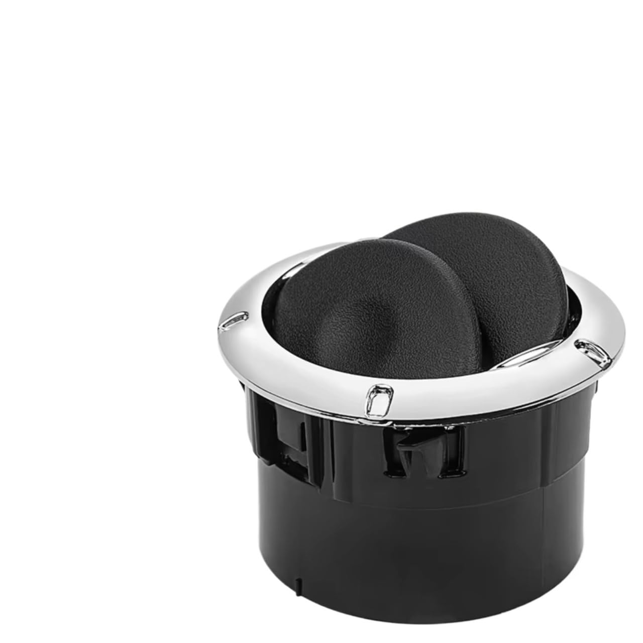 NOVEMS Klimaanlage Lüftungsdüse Für Duster Für Logan Für Sandero 8200464605 Silber/Schwarz Klimaanlage Vent Grille Abdeckung Lüftungsgitter Autos(Sliver) von NOVEMS