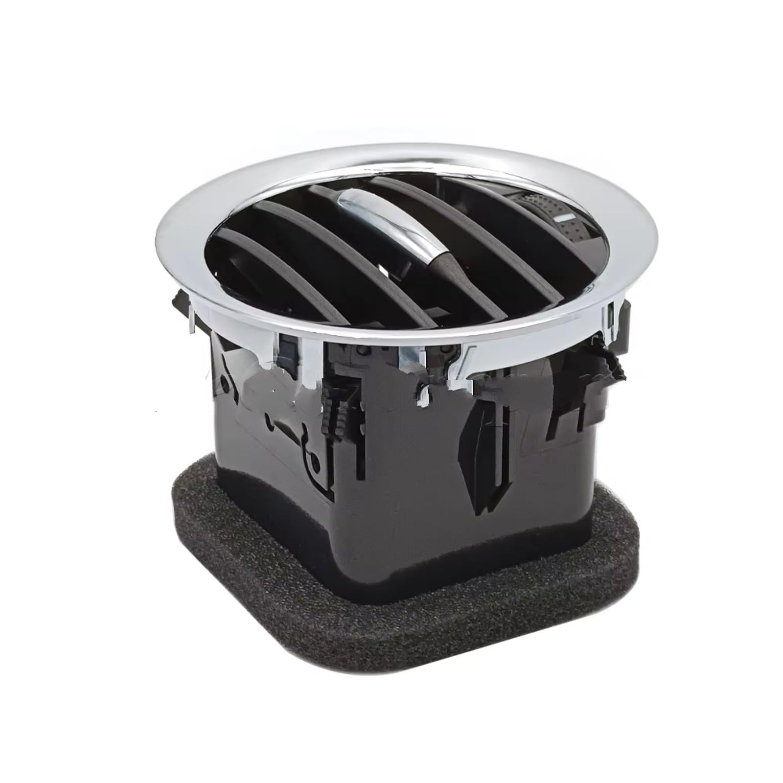 NOVEMS Klimaanlage Lüftungsdüse Für Opel Für Corsa D Für Adam 2201099 13417363 13365420 Auto Innen Dashboard Air Klimaanlage Outlet Chrome Air Vent Grille Lüftungsgitter Autos(1 Piece) von NOVEMS