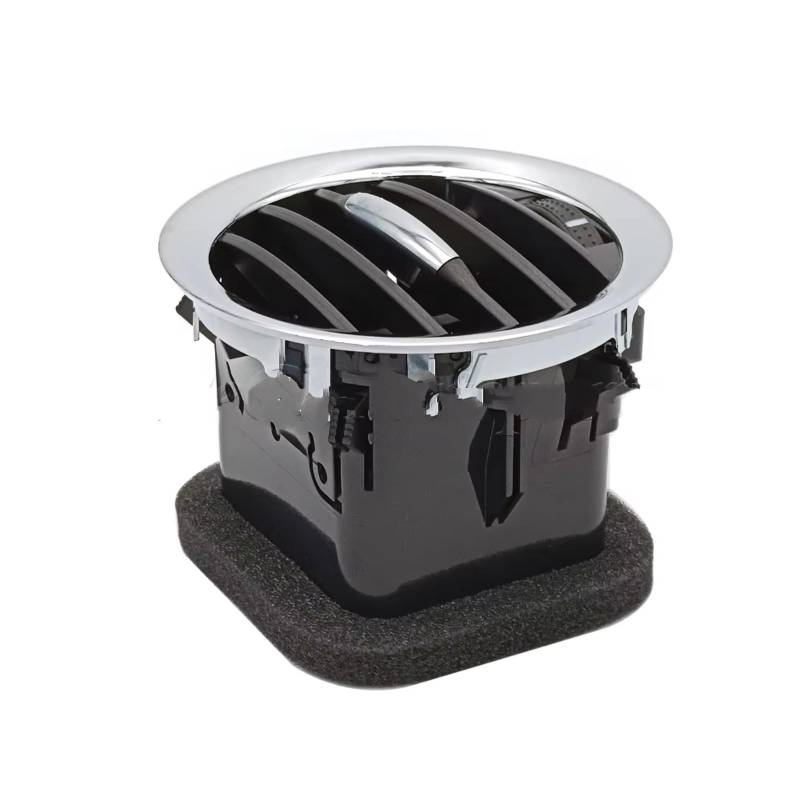 NOVEMS Klimaanlage Lüftungsdüse Für Opel Für Corsa D Für Adam 2201099 13417363 13365420 Auto Innen Dashboard Air Klimaanlage Outlet Chrome Air Vent Grille Lüftungsgitter Autos(1 Piece) von NOVEMS