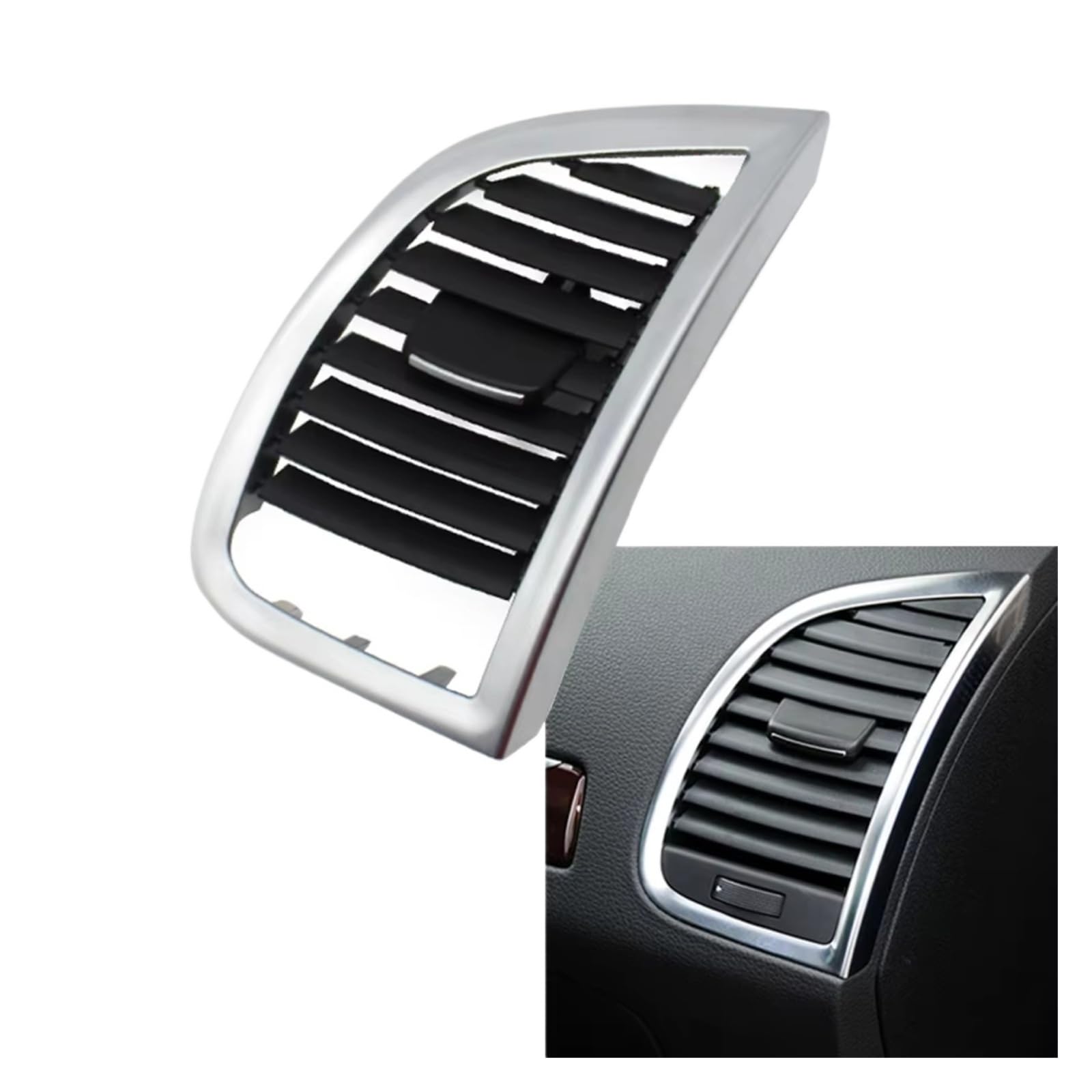 NOVEMS Klimaanlage Lüftungsdüse Für Q7 2006-2015 4L0820901 4L0820902 Auto Konsole Dashboard Vorne Links Rechts AC Vent Grille Panel Klimaanlage Outlet Lüftungsgitter Autos(Rechts) von NOVEMS