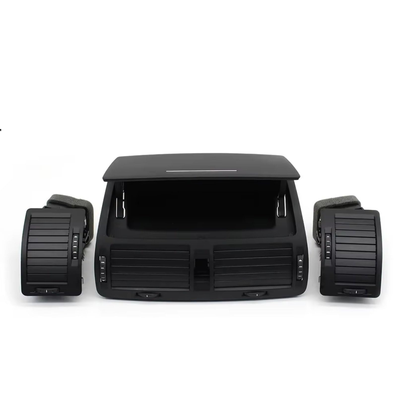 NOVEMS Klimaanlage Lüftungsdüse Für Skoda Für Octavia 2004-2014 LHD RHD Auto Dashboard Vorne Links Rechts Zentrale Klimaanlage AC Vent Grille Montage 1Z0820951B Lüftungsgitter Autos(3 Piece) von NOVEMS