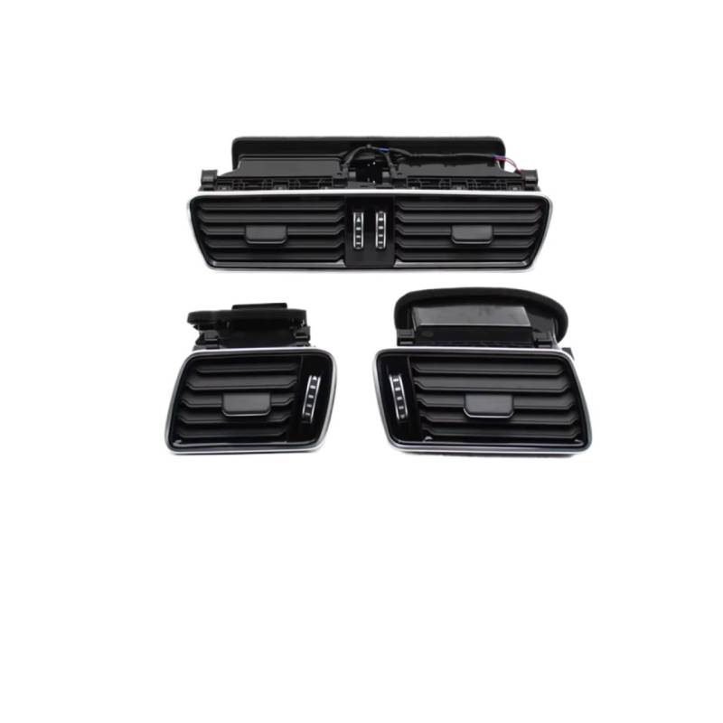 NOVEMS Klimaanlage Lüftungsdüse Für VW Für Passat B6 B7 CC 3AD819702A 3AD819728A Auto Dashboard Vorne Links Rechts Mitte Klimaanlage AC Vent Grille Montage Lüftungsgitter Autos(LHD-3) von NOVEMS