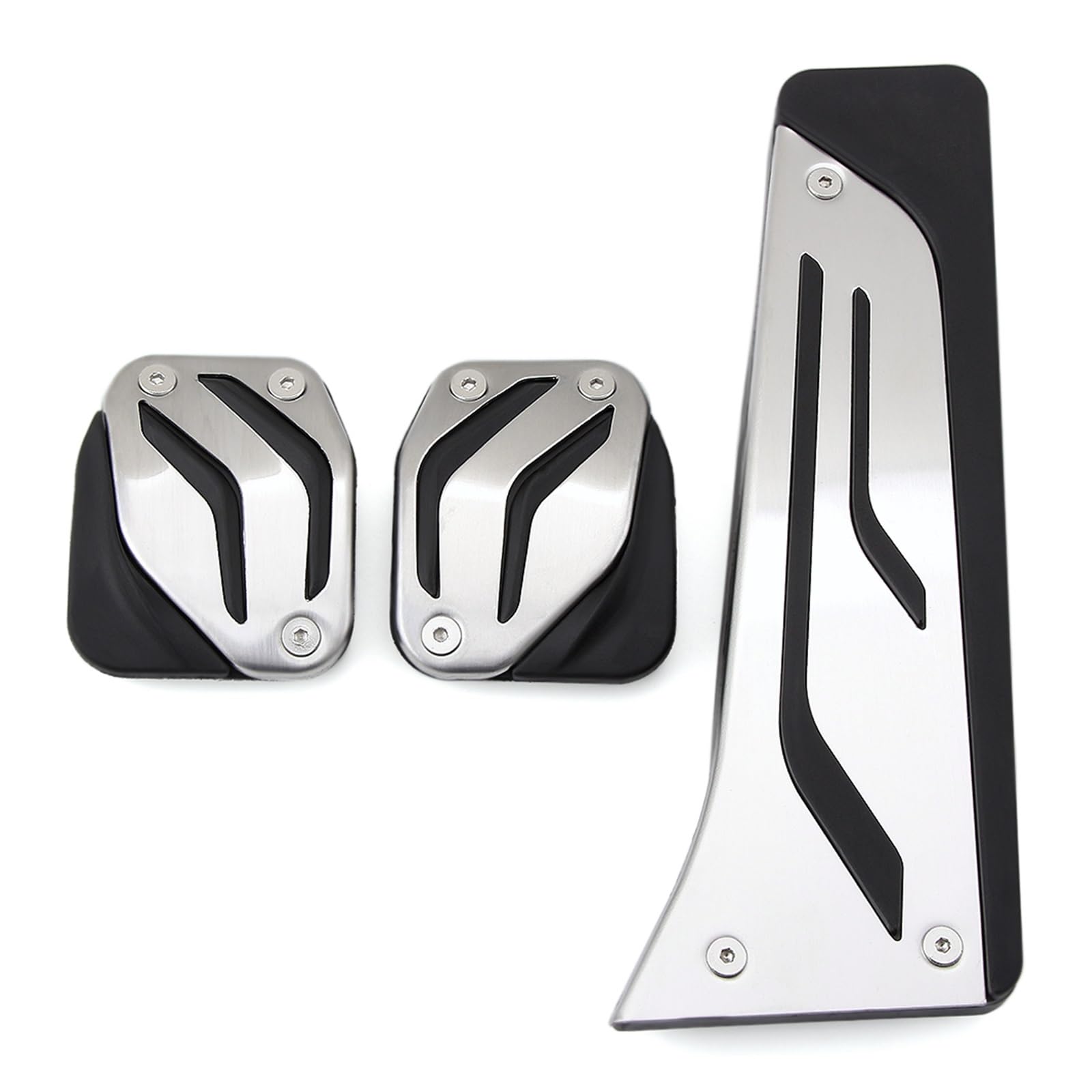 Pedalkappen Für 1 2 3 4 Serie Für M3 Für M4 E87 E90 F20 F21 Fußstütze Gas Bremspedal Auto Bremse Gaspedal Kraftstoff Pedal Pedalauflage(MT Without Rest) von NOVEMS
