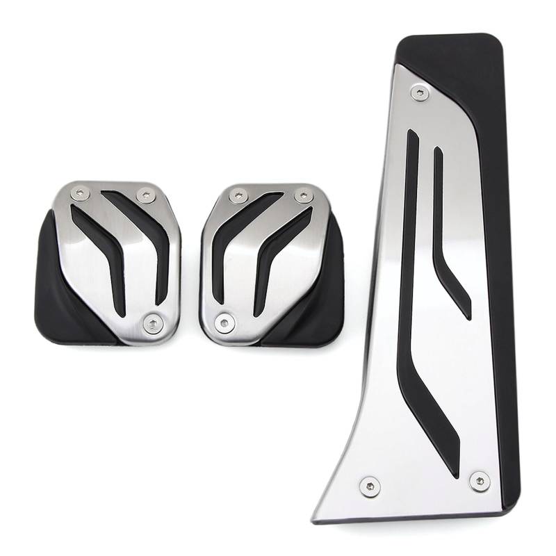 Pedalkappen Für 1 2 3 4 Serie Für M3 Für M4 E87 E90 F20 F21 Fußstütze Gas Bremspedal Auto Bremse Gaspedal Kraftstoff Pedal Pedalauflage(MT Without Rest) von NOVEMS