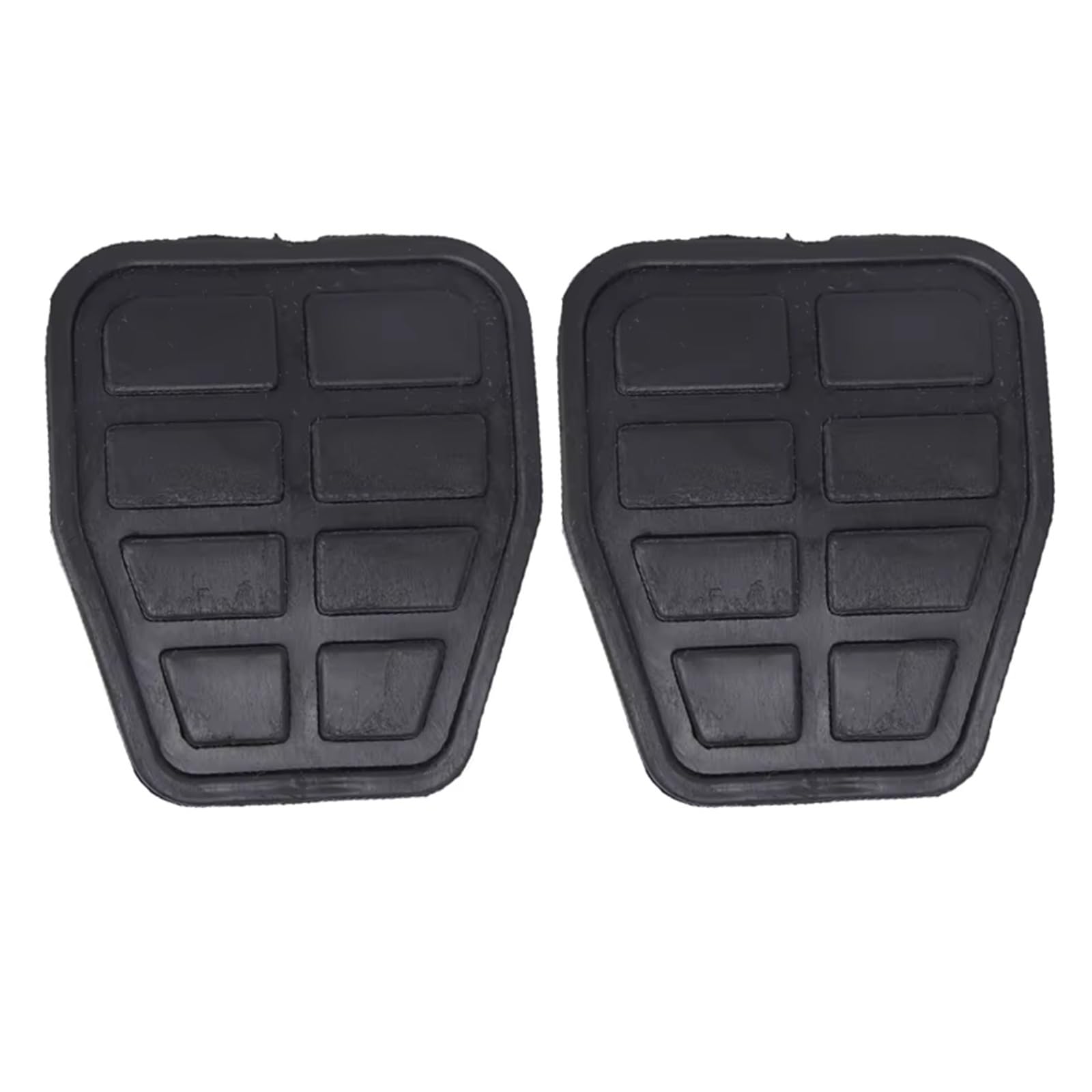 Pedalkappen Für 80 B1 B2 B3 90 Für Fox Für Coupe Für Quattro Auto Gummi Bremse Kupplung Fuß Pedal Pad Abdeckung Schutz Pedalauflage(2pieces) von NOVEMS