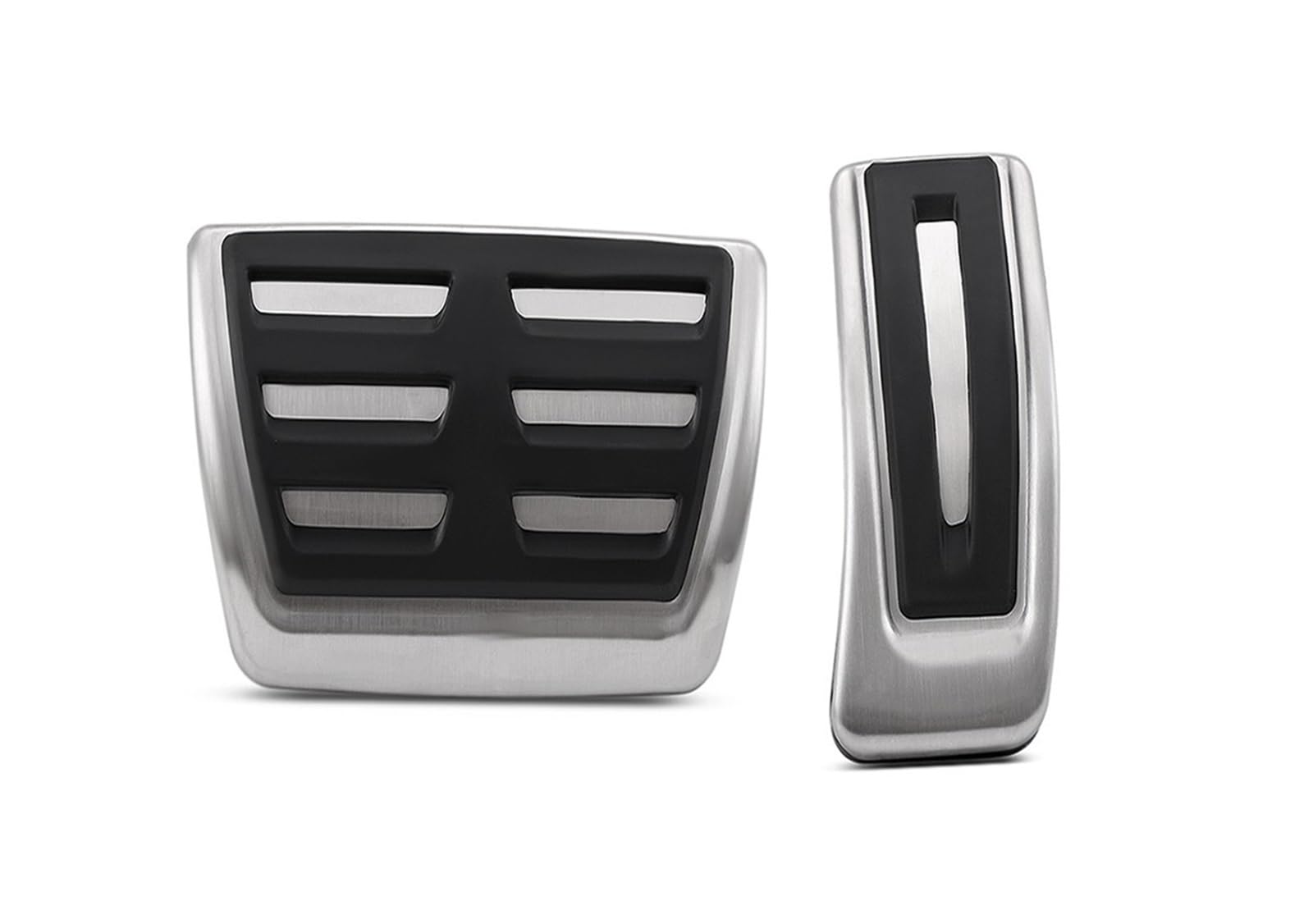 Pedalkappen Für Bora Für Kombi Für Golf 4 Für Variant Für Cabrio Für Lupo Für Polo 6N Für Fox Auto Pedal Pedale Abdeckung Pedalauflage(AT) von NOVEMS