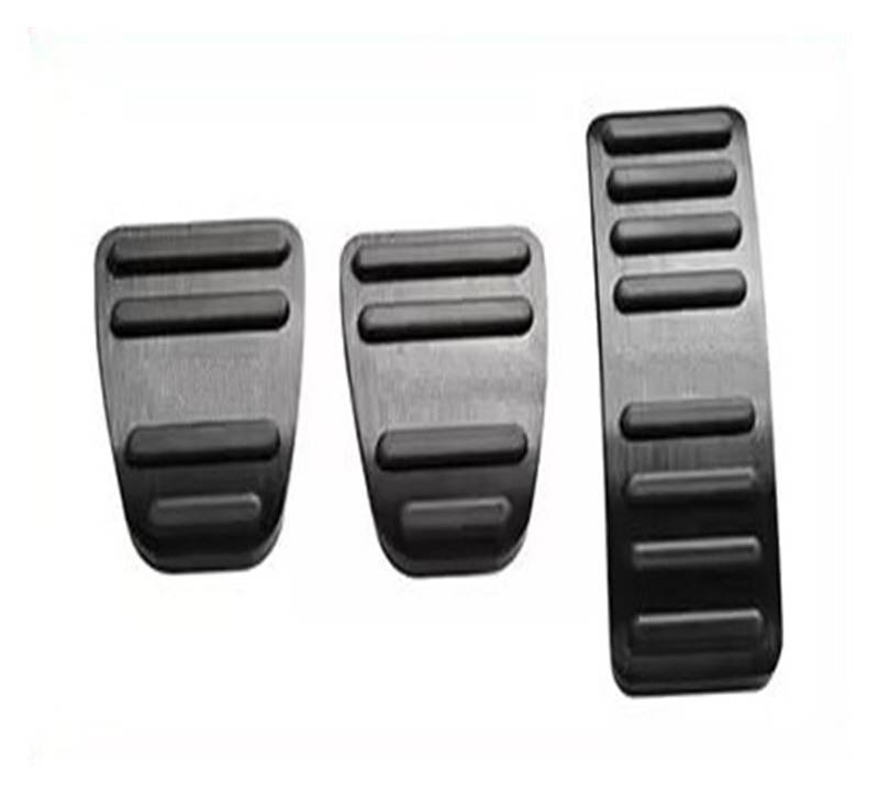 Pedalkappen Für Chery Für Jetour Für Schneidigen ICH-DM 2022 2023 Auto Accelerator Kraftstoff Gas Brems Kupplung Pedale Abdeckung Anti-Slip Pads Pedalauflage(MT Black) von NOVEMS
