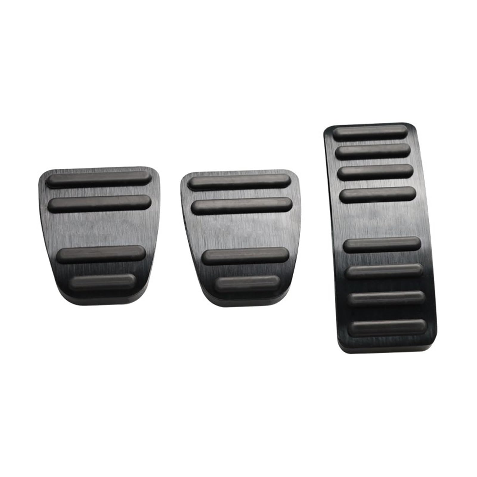 Pedalkappen Für Chery Für Omoda 5 Für C5 FX 2022-2024 Aluminium Auto Fuß Accelerator Gas Bremspedale Kupplung Abdeckung Anti-Slip Pads Pedalauflage(MT Black) von NOVEMS