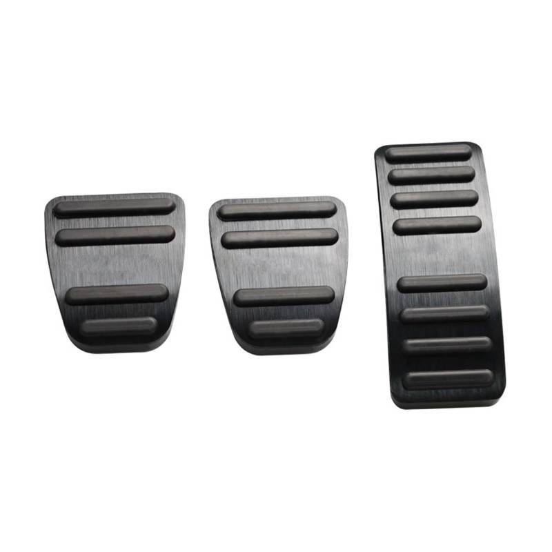 Pedalkappen Für Chery Für Omoda 5 Für C5 FX 2022-2024 Aluminium Auto Fuß Accelerator Gas Bremspedale Kupplung Abdeckung Anti-Slip Pads Pedalauflage(MT Black) von NOVEMS