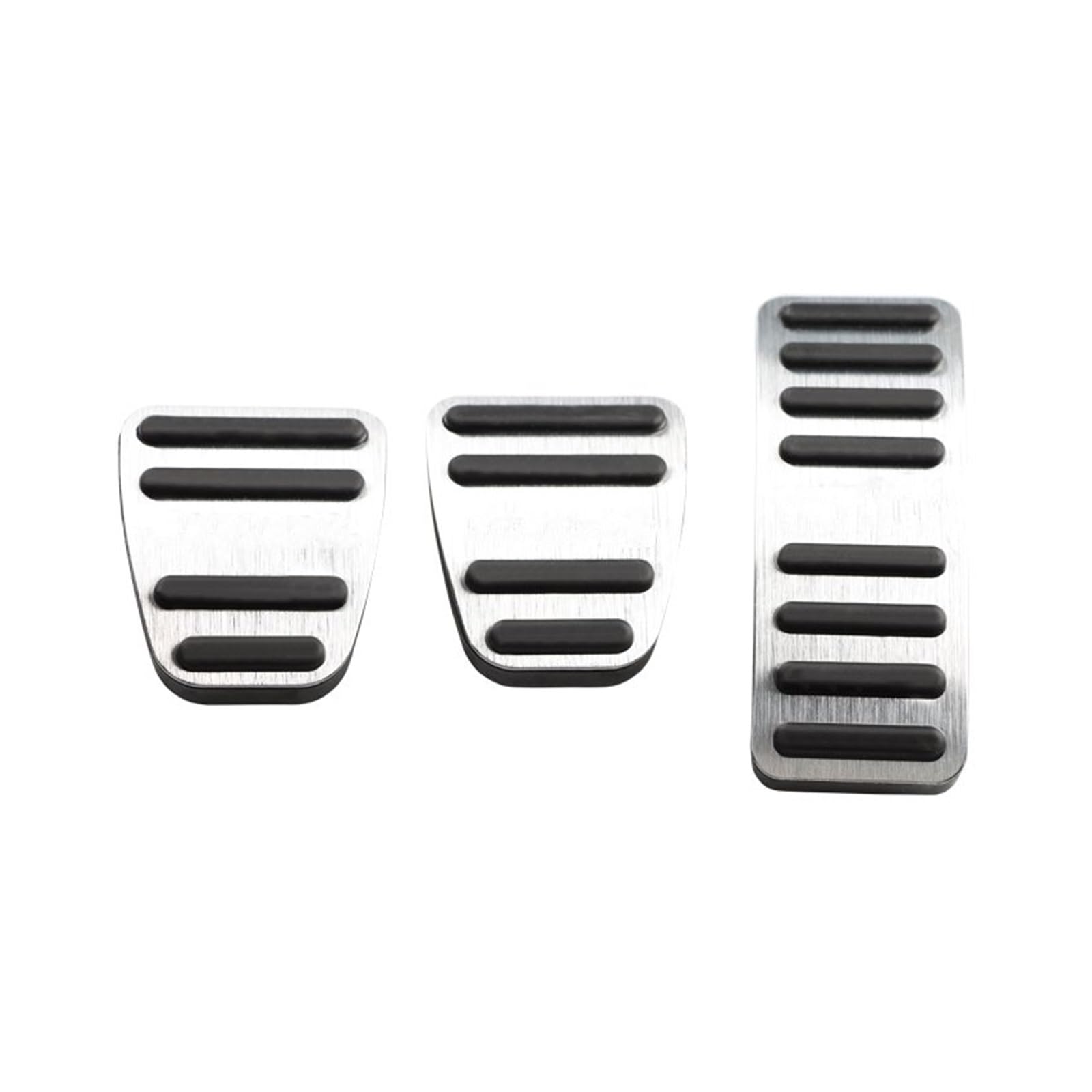 Pedalkappen Für Chery Für Omoda 5 Für C5 FX 2022-2024 Aluminium Auto Fuß Accelerator Gas Bremspedale Kupplung Abdeckung Anti-Slip Pads Pedalauflage(MT Silver) von NOVEMS