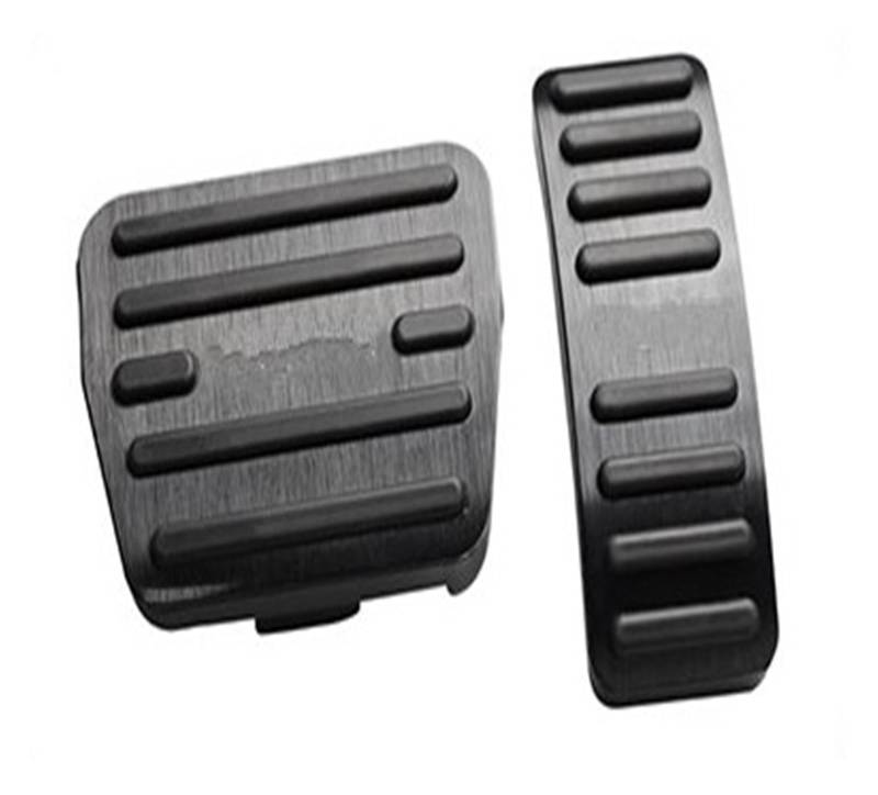 Pedalkappen Für Chery Für Tiggo 7 8 Für Pro Für Plus Für Tiggo 2 3X 4 5X Für Tiggo7 2016-2024 Auto Kraftstoff Bremspedal Abdeckung Pedalauflage(AT Black) von NOVEMS