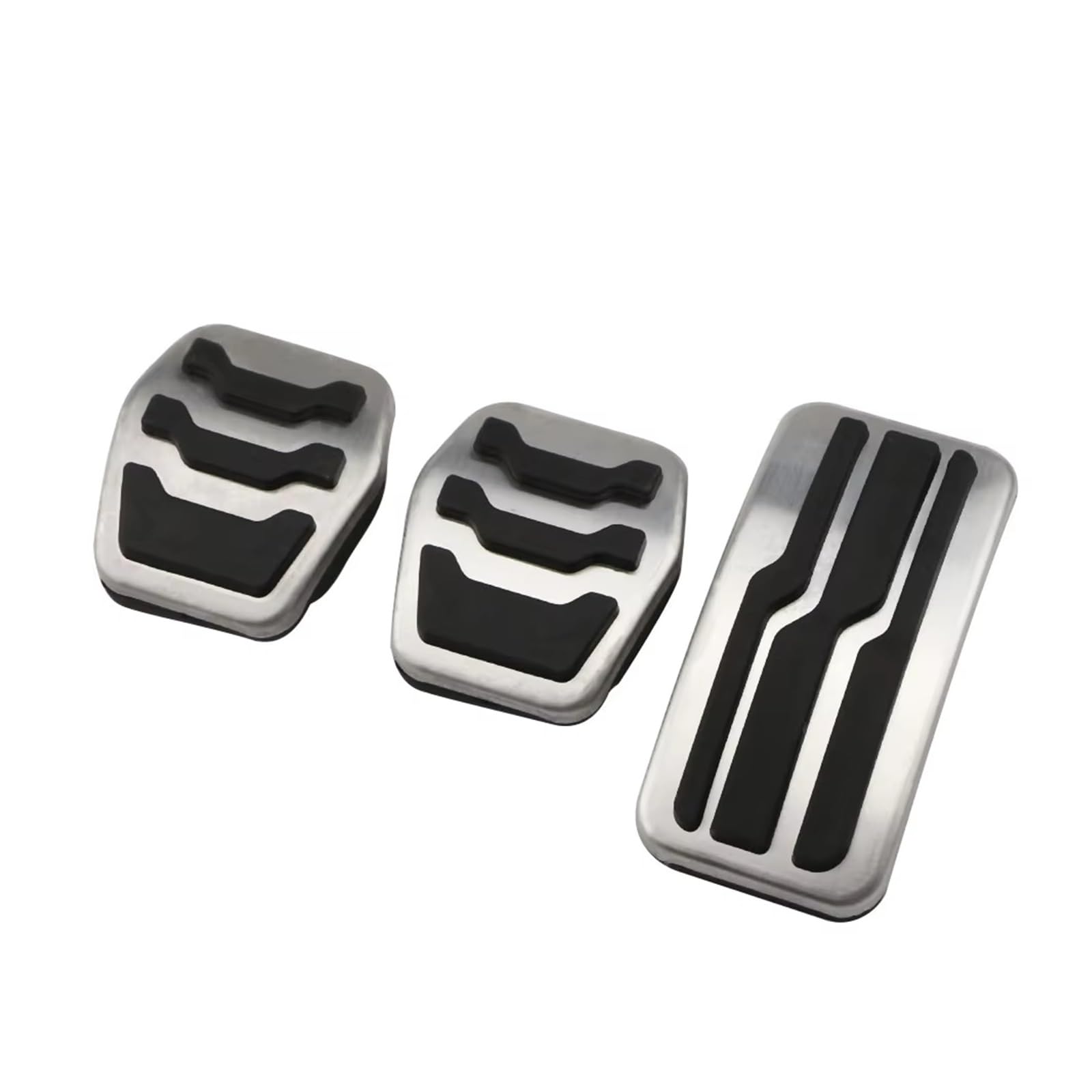 Pedalkappen Für Ford Für Focus 2 3 4 2005-2018 Für Mondeo Für Fusion Für Kuga Accelerator Bremse Kupplung Rest Fuß Pedal Auto Pedale Pedalauflage(MT) von NOVEMS
