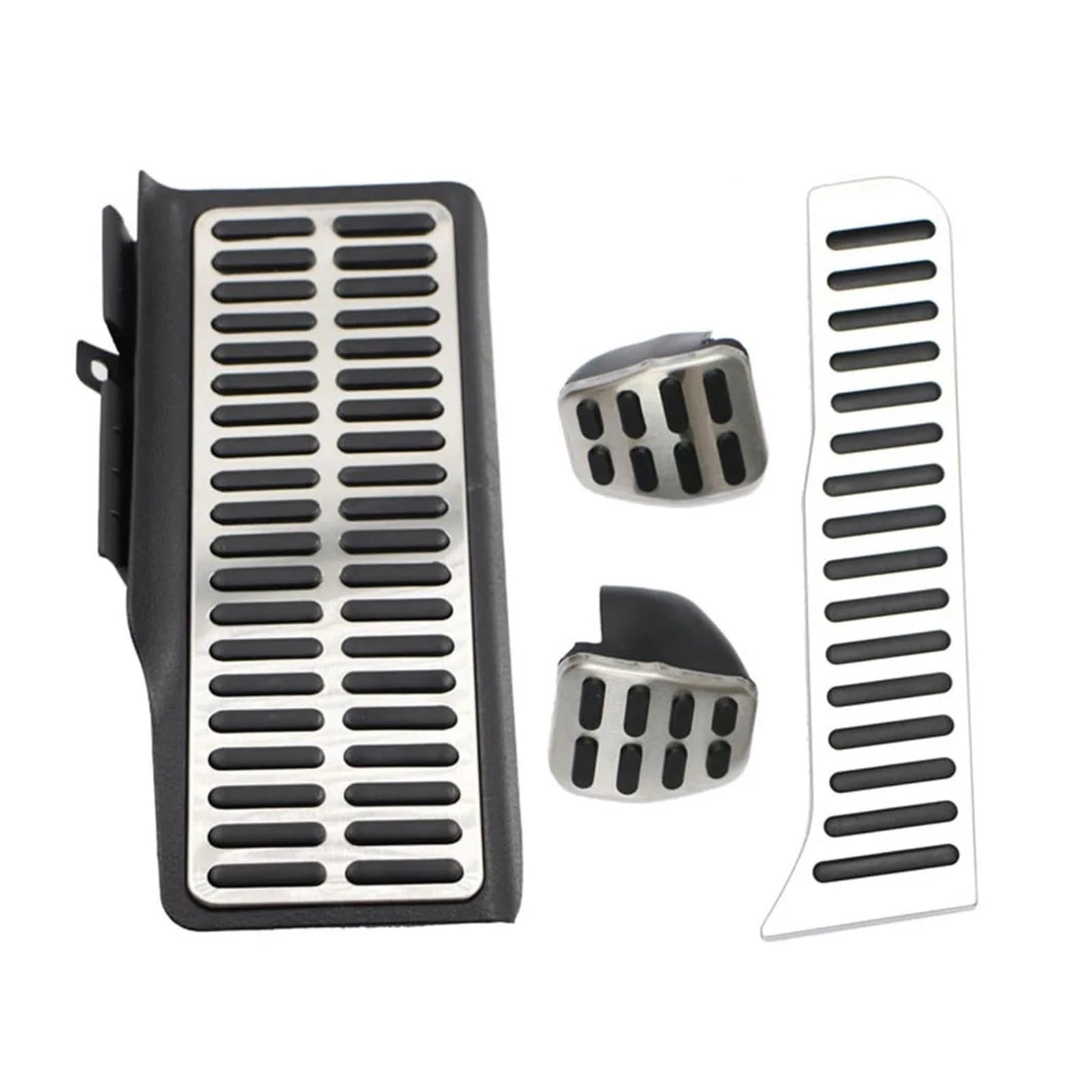 Pedalkappen Für Golf 5 6 MK5 MK6 Für Scirocco CC Für Passat B6 B7 Für Shara Für Tiguan Für Jetta Mk6 Auto Pedale Pedalauflage(Style 2 MT With Rest) von NOVEMS