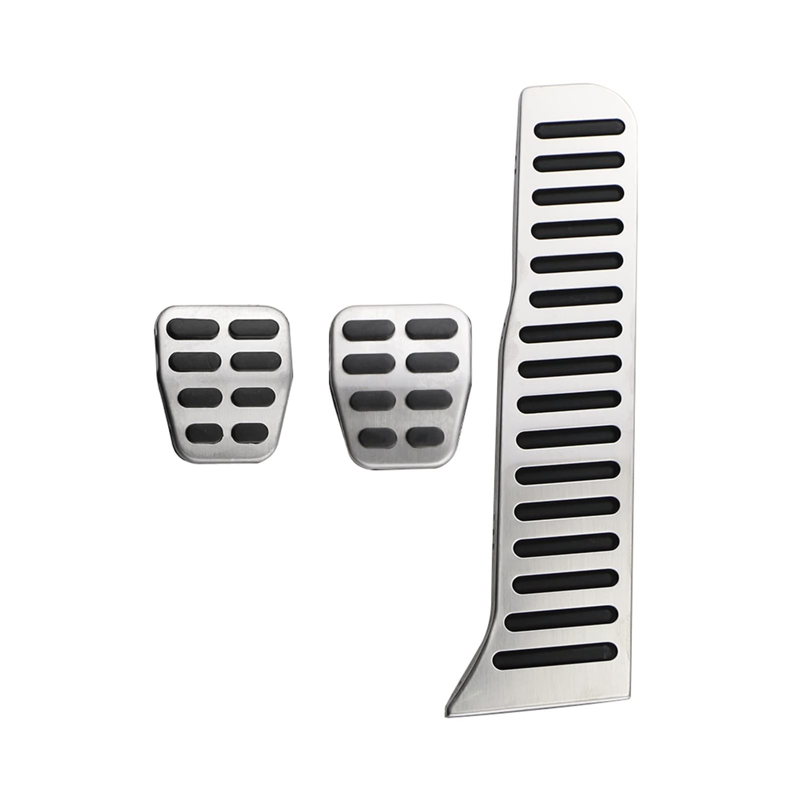 Pedalkappen Für Golf 5 6 MK5 MK6 Für Scirocco CC Für Passat B6 B7 Für Shara Für Tiguan Für Jetta Mk6 Auto-styling Pedal Pedalauflage(MT 3pieces) von NOVEMS