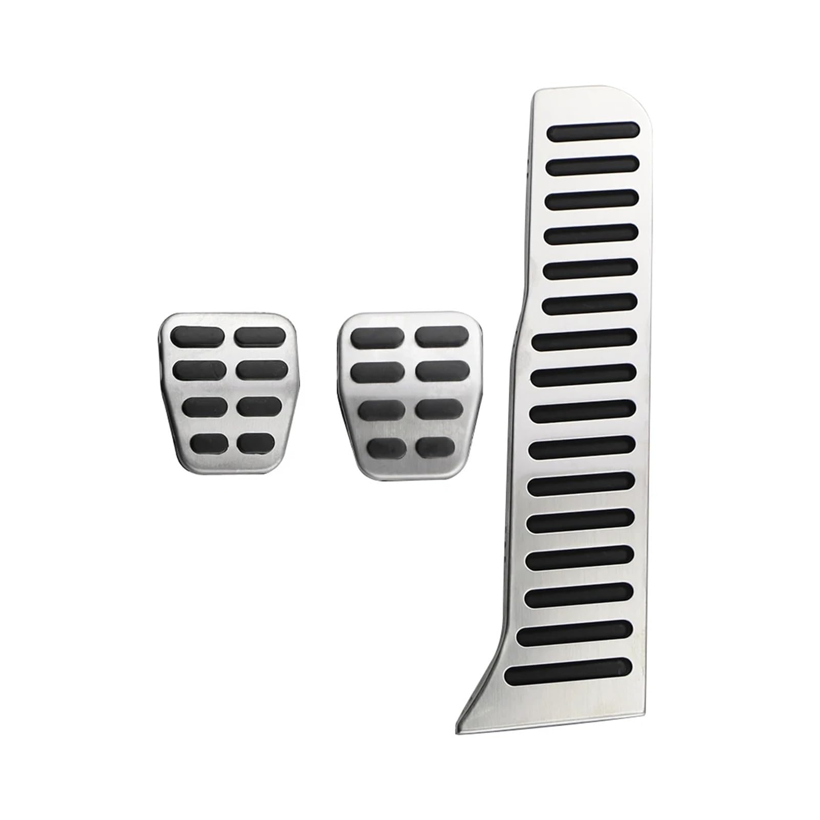 Pedalkappen Für Golf 5 6 MK5 MK6 Für Scirocco CC Für Passat B6 B7 Für Shara Für Tiguan Für Jetta Mk6 Für Touran Auto Pedale Pedalauflage(MT Without Rest) von NOVEMS