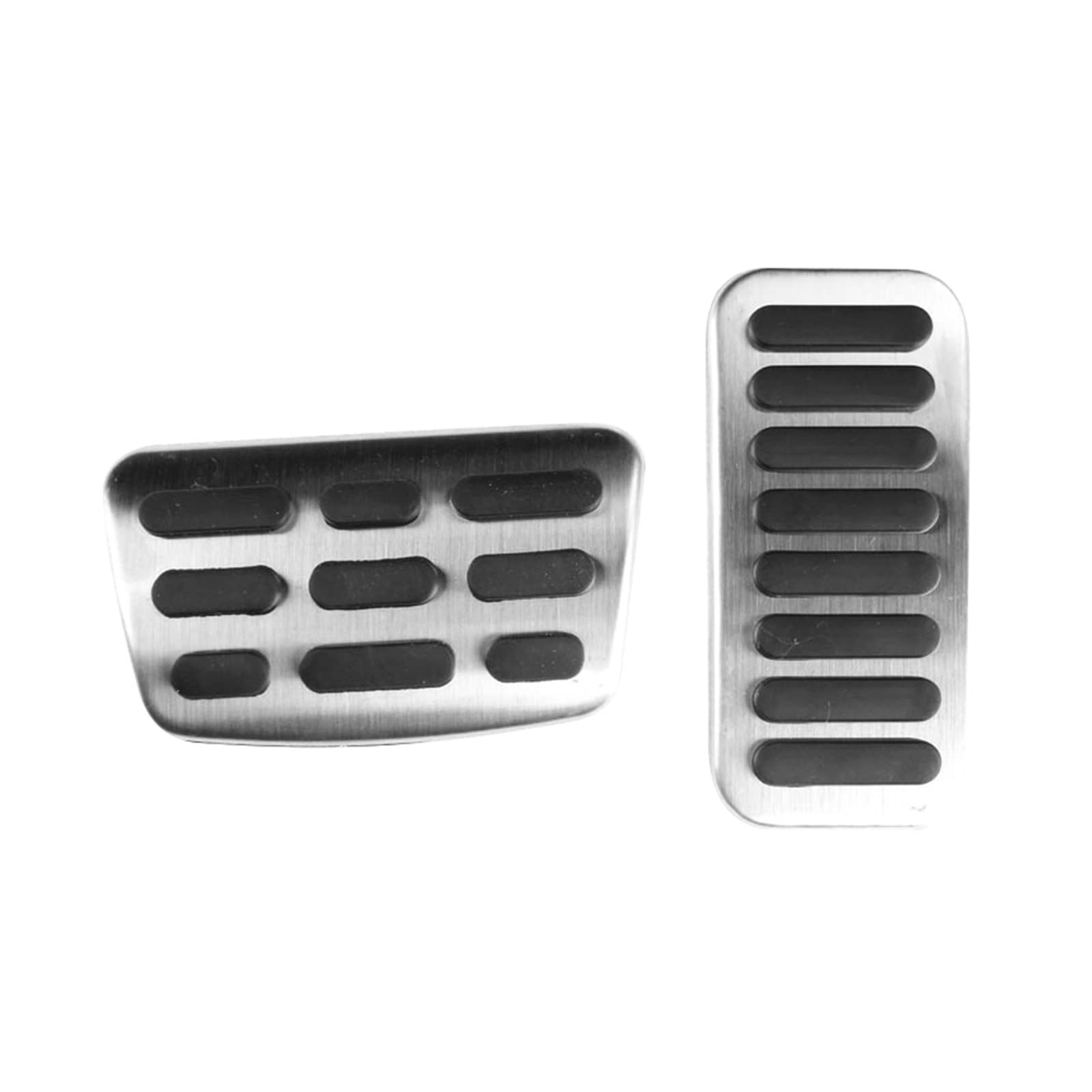 Pedalkappen Für Hyundai Für IONIQ 2016-2020 Auto Fußstütze Pedal Accelerator Bremse Clucth Pedal Abdeckung Nicht-Slip Pad Fall Pedalauflage(AT 2pieces) von NOVEMS