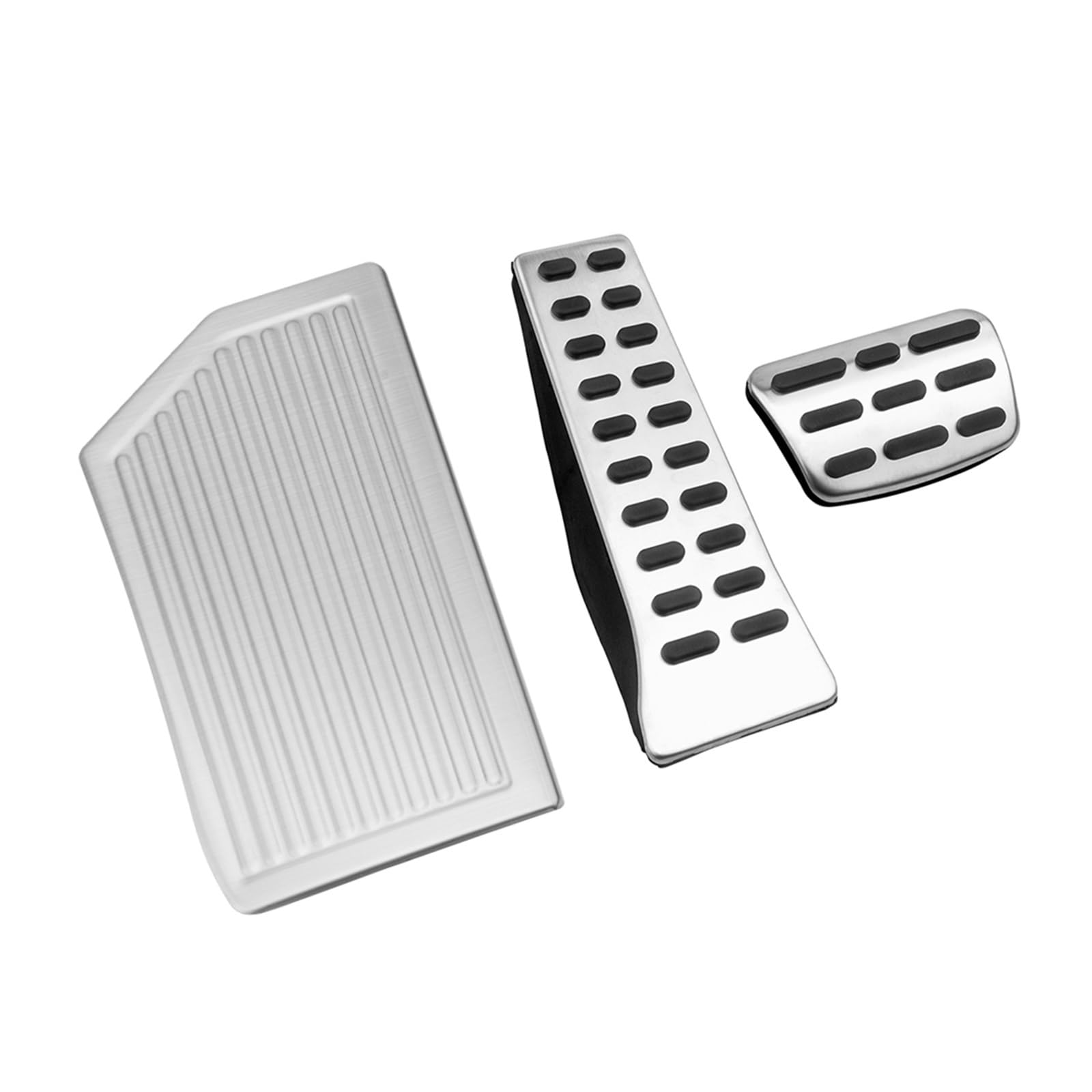 Pedalkappen Für Hyundai Für Tucson TL 2015-2017 2018 2019 2020 Edelstahl Auto Accelerator Gas Bremse Kupplung Pedal Abdeckung Fußstütze Pads Pedalauflage(Footrest and AT) von NOVEMS