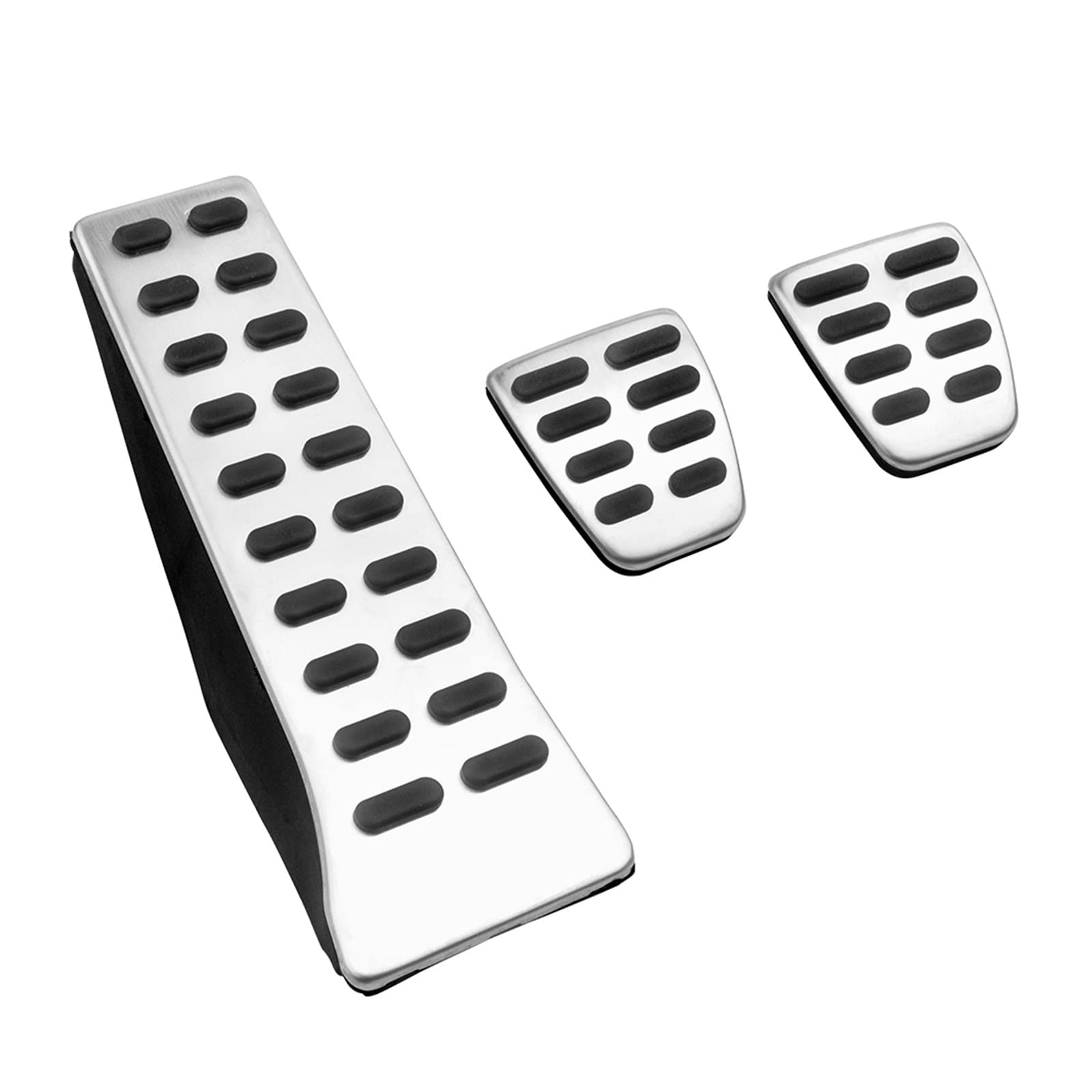 Pedalkappen Für Hyundai Für Tucson TL 2015-2020 Auto Accelerator Kraftstoff Bremse Kupplung Pedal Abdeckung Fußstütze Pedale Anti-Slip Pad Pedalauflage(Without Logo MT 3pieces) von NOVEMS