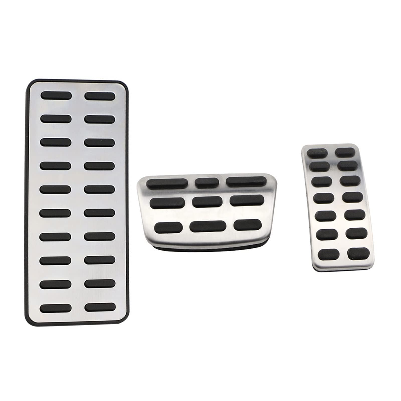 Pedalkappen Für Kia Für Rio Für Soul K2 KX3 Auto Pedale Gas Beschleuniger Bremse Kupplung Fußstütze Pedal Abdeckung Pedalauflage(3pieces AT with rest) von NOVEMS