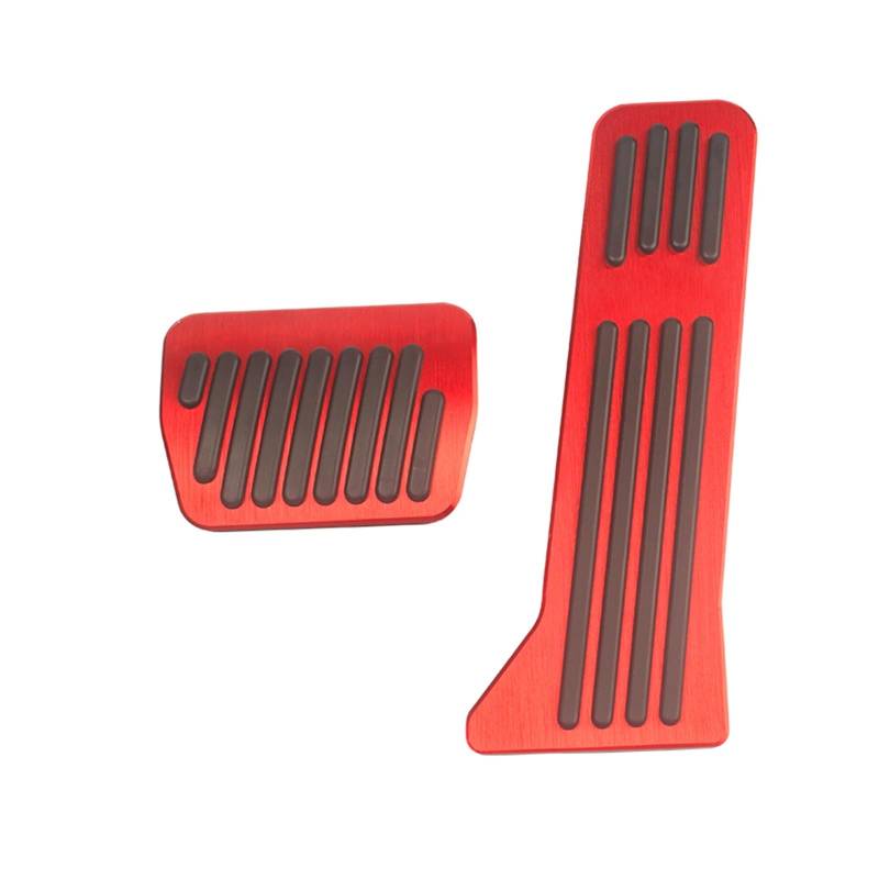 Pedalkappen Für Mazda 2 3 6 Für Dome BM GL GJ Für CX-5 CX5 KE KF CX3 CX7 Auto Accelerator Fußstütze Bremse Kupplung Pedal Pad Abdeckung Pedalauflage(AT 2pieces) von NOVEMS