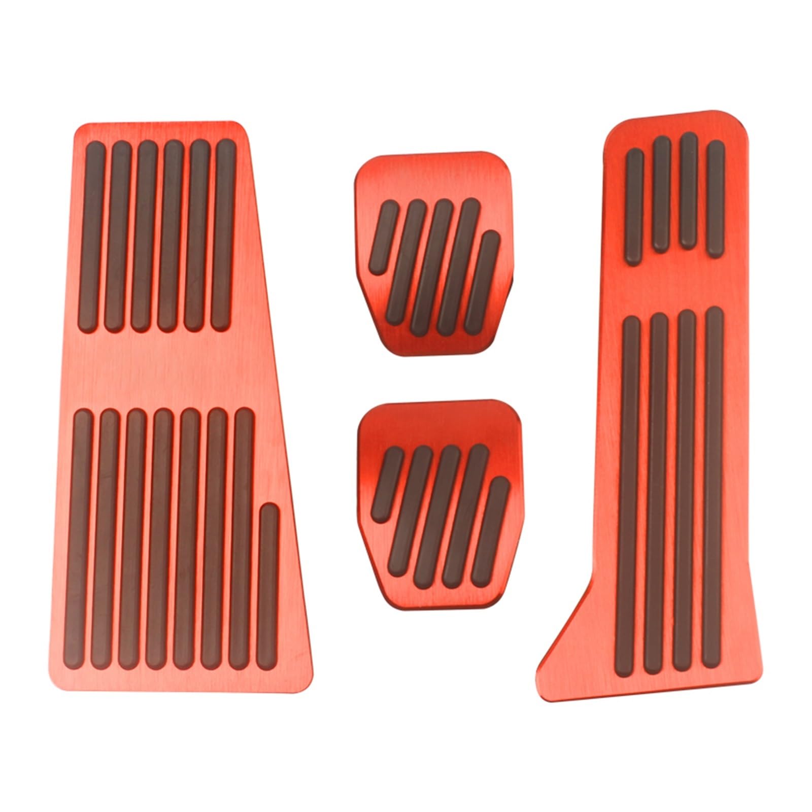 Pedalkappen Für Mazda 2 3 6 Für Dome BM GL GJ Für CX-5 CX5 KE KF CX3 CX7 Auto Accelerator Fußstütze Bremse Kupplung Pedal Pad Abdeckung Pedalauflage(LHD MT 4pieces) von NOVEMS