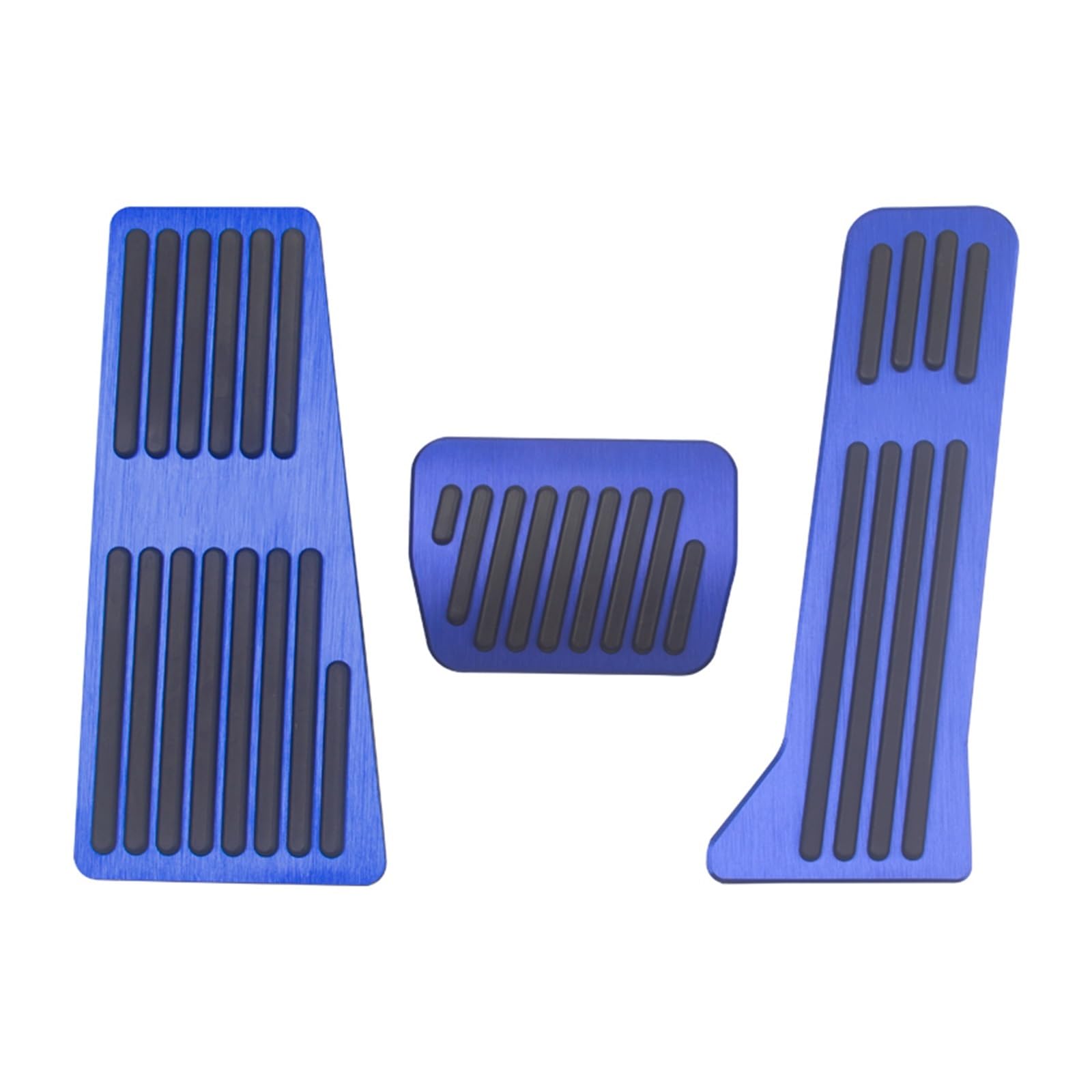 Pedalkappen Für Mazda 2 3 6 Für Dome BM GL GJ Für CX-5 CX5 KE KF CX3 Für CX-3 CX7 Auto Gaspedal Fußstütze Bremse Kupplung Pedal Pad Pedalauflage(LHD AT 3pieces Blue) von NOVEMS